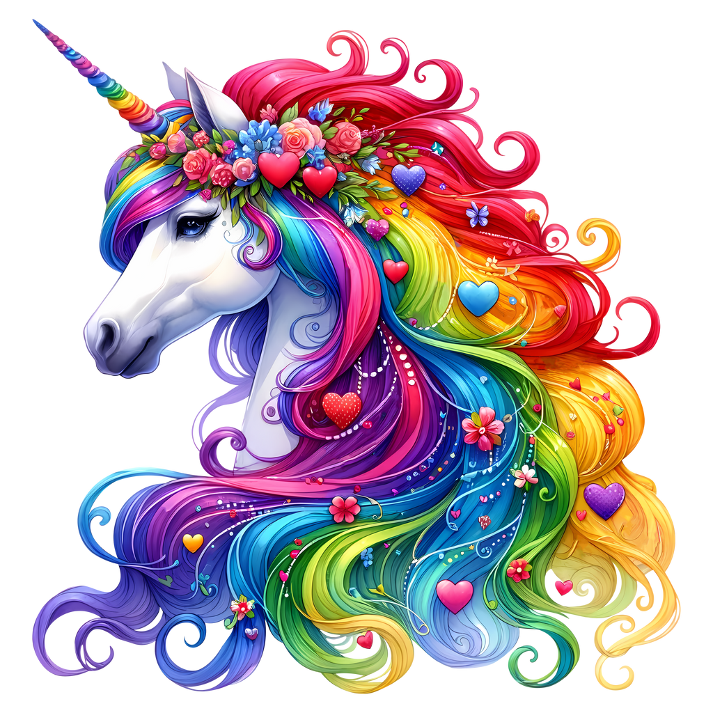 Unicorns and Hearts Heat Transfer