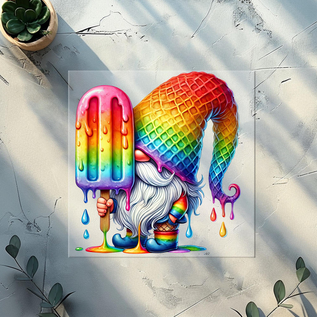 Ice Cream Gnome Heat Transfer