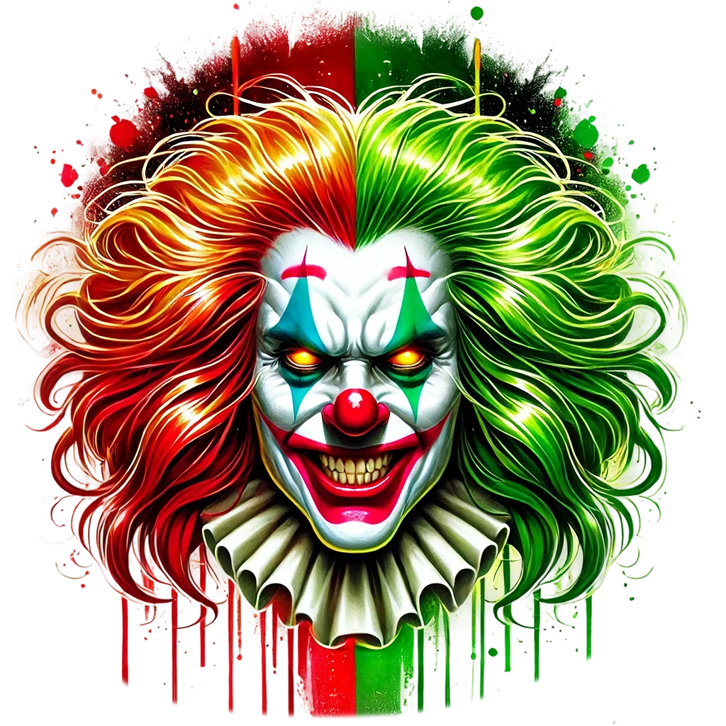 Psycho Clowns Heat Transfer
