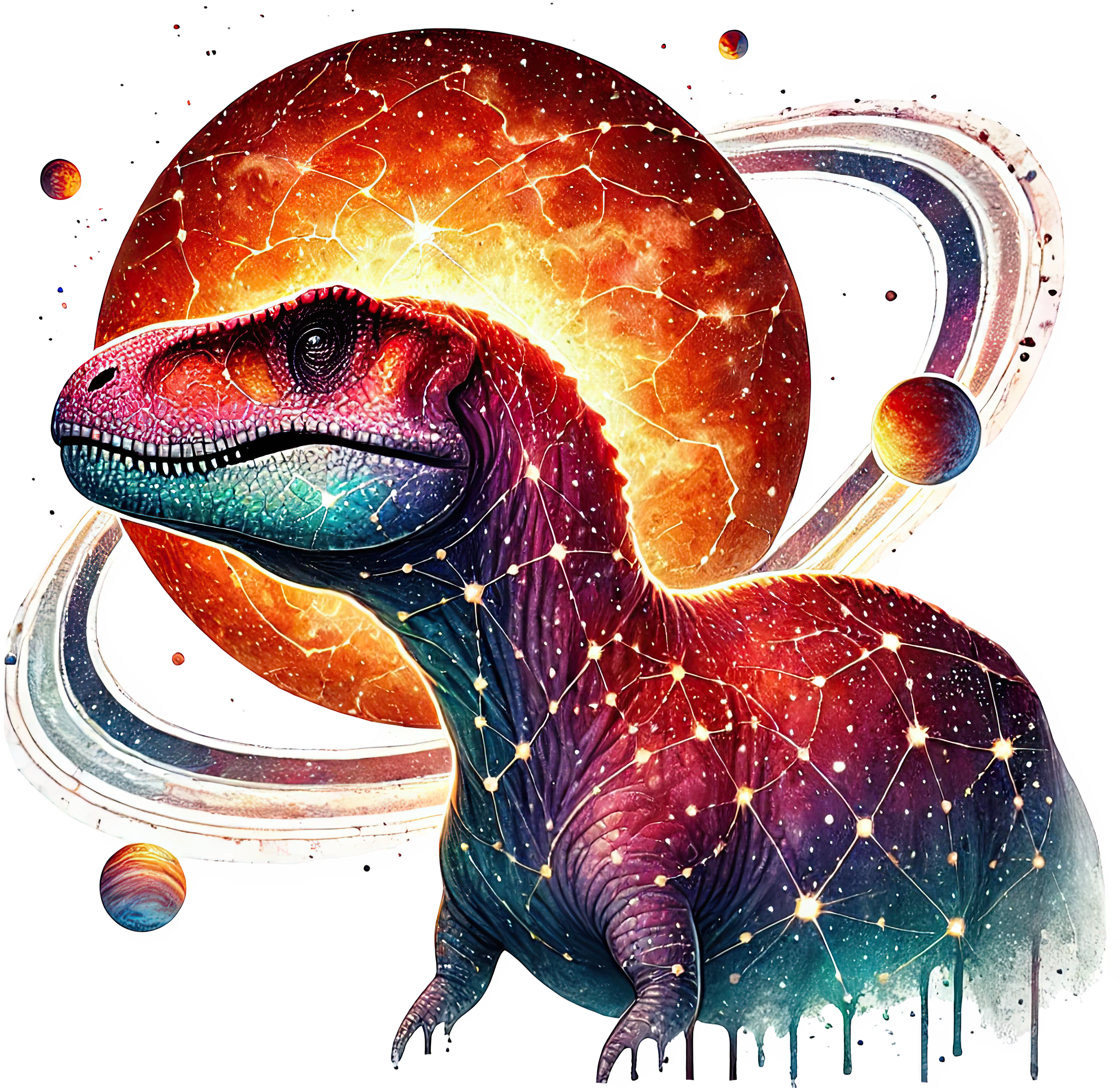 Cosmic Dinosaurs Heat Transfer