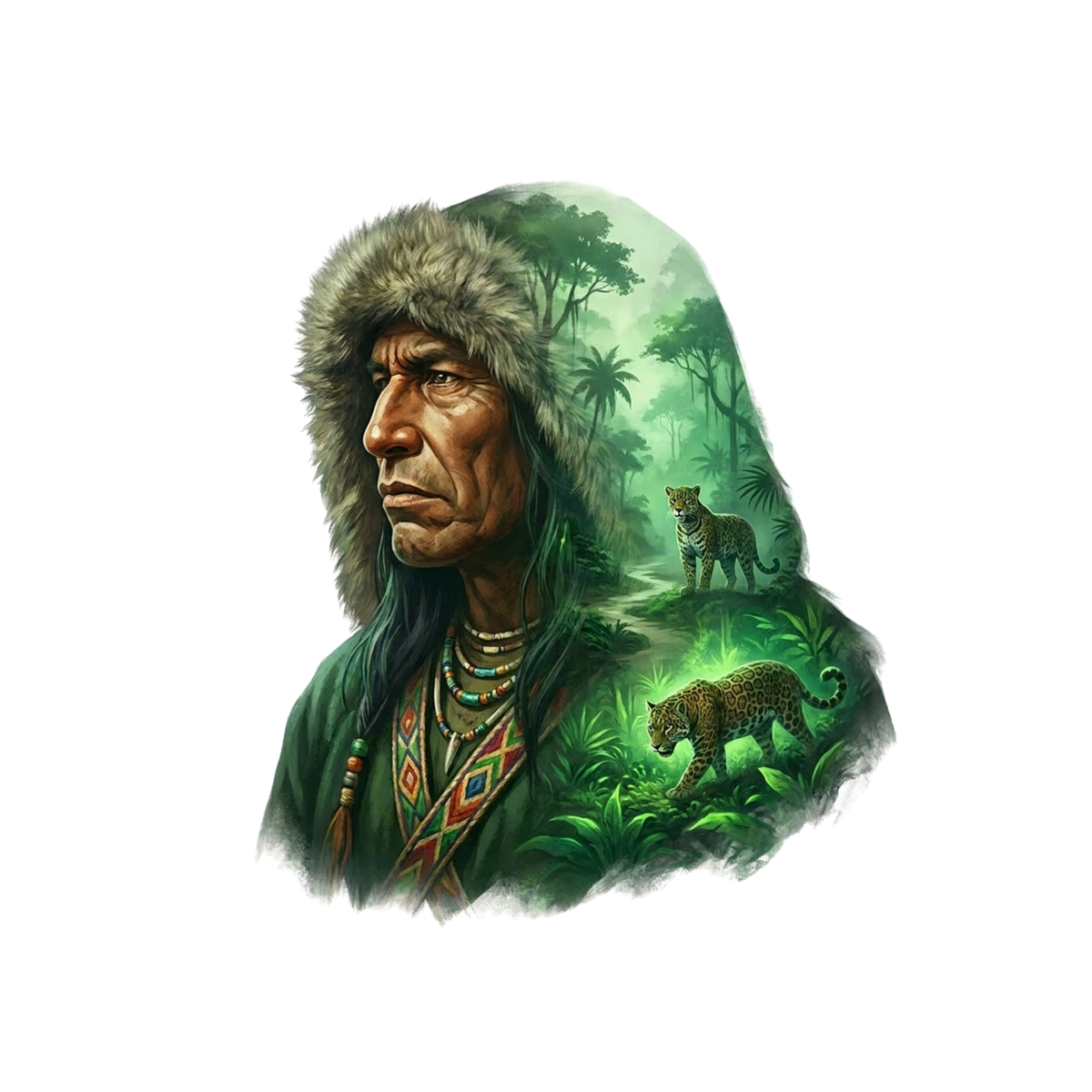 Native Americans Graphic T-shirt S-5X
