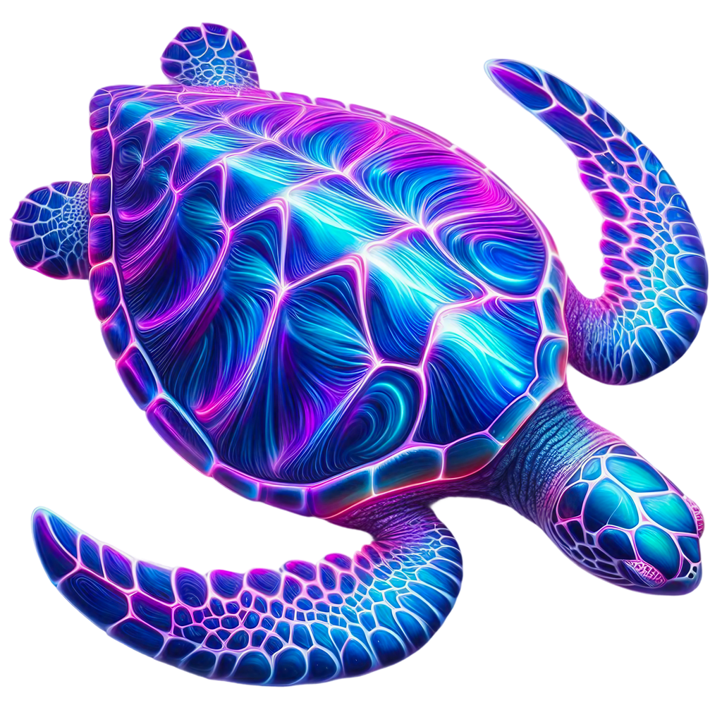 10 Turtles Graphic T-shirt S-5X