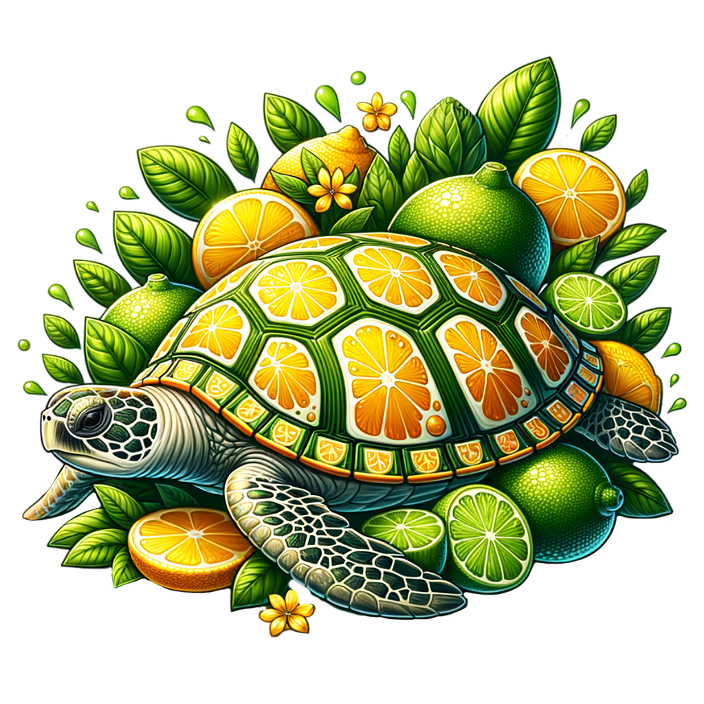 Tropical Turtles Graphic T-shirt S-5X