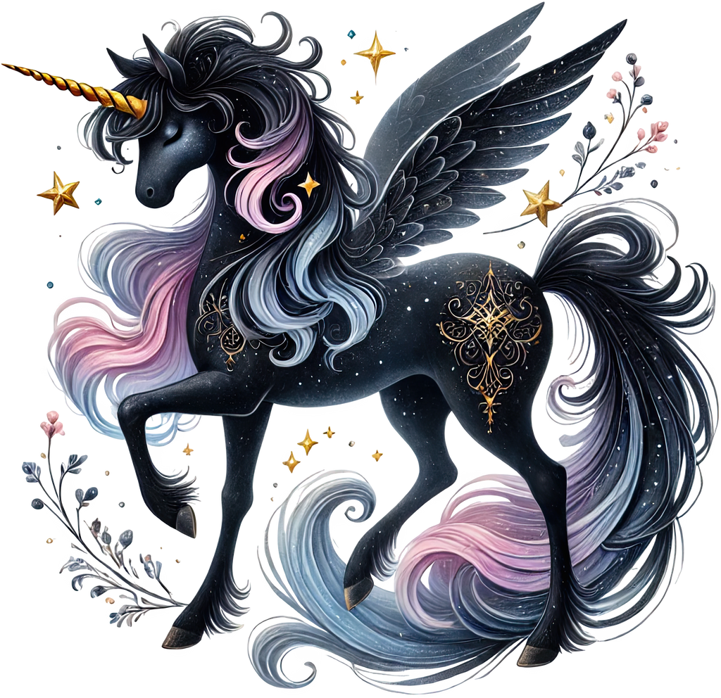 Black Unicorns Heat Transfer