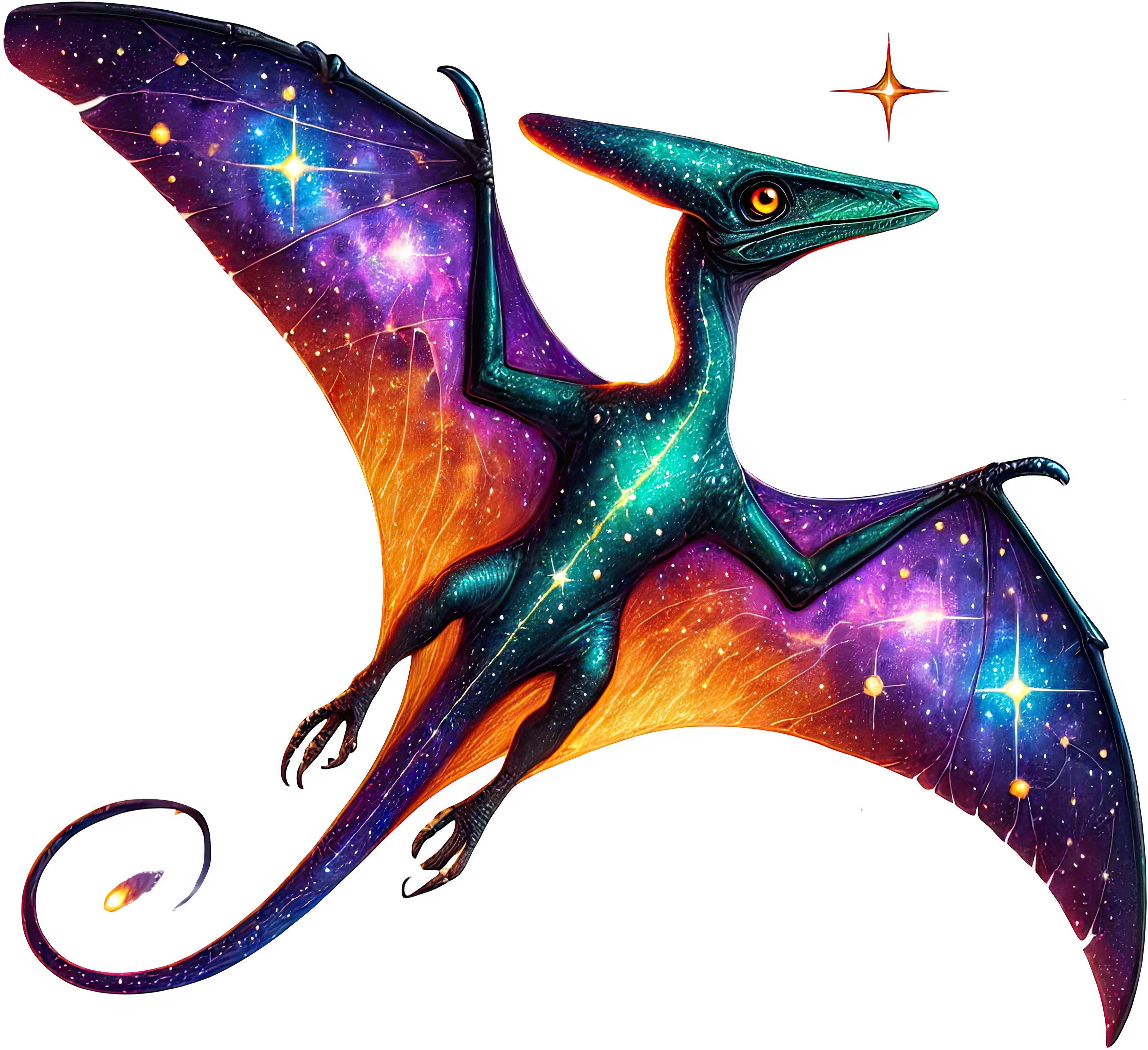 Cosmic Dinosaurs Heat Transfer