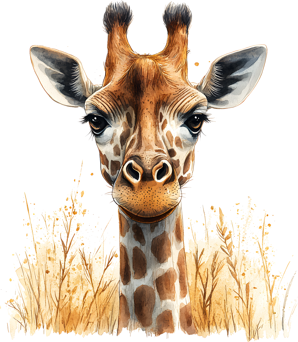 African Safari Animals Heat Transfer