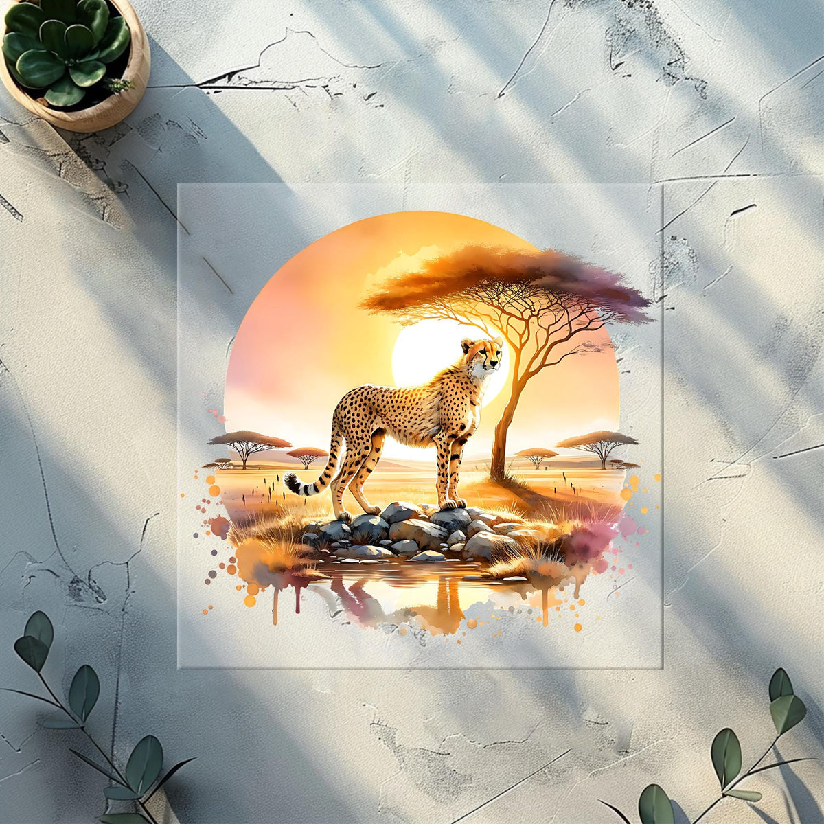 African Safari Heat Transfer