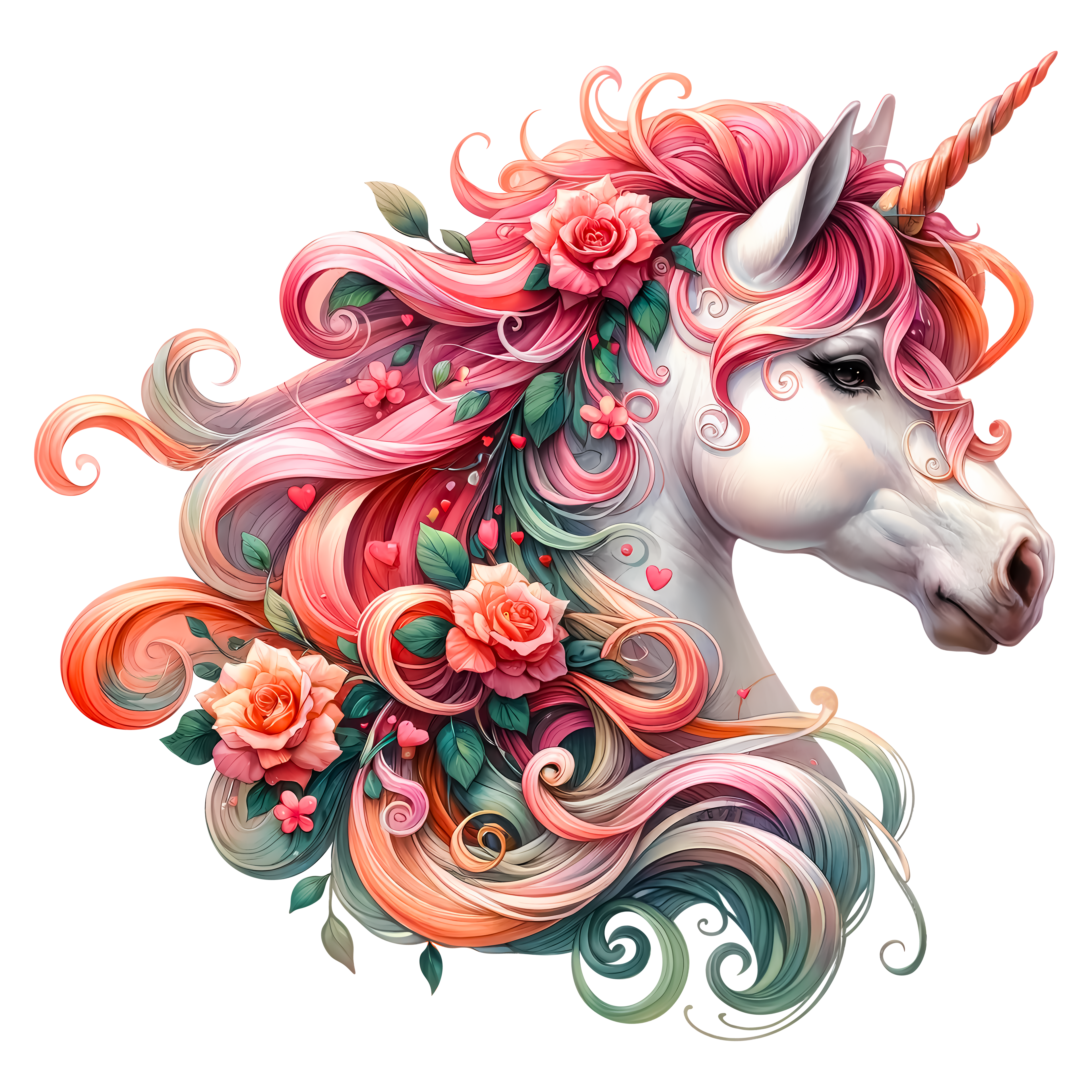Unicorns and Hearts Heat Transfer