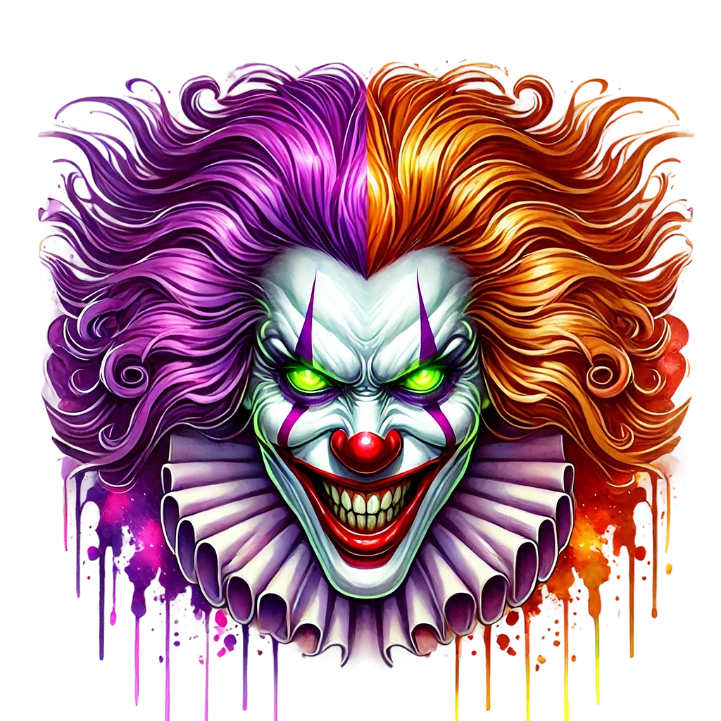 Psycho Clowns Heat Transfer
