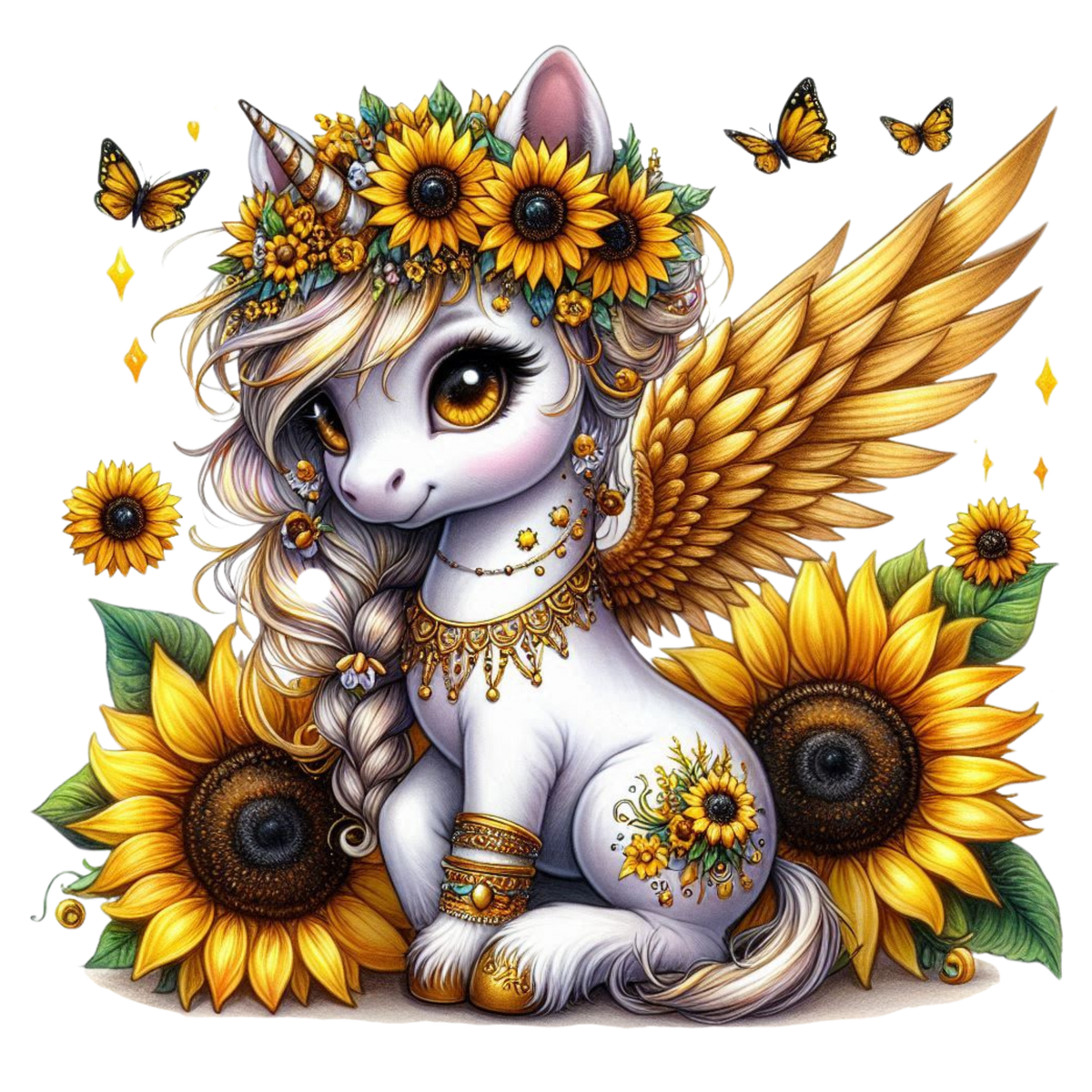 Unicorns and Sunflowers Heat Transfer