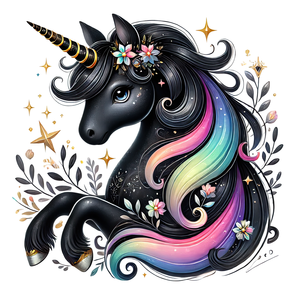 Black Unicorns Heat Transfer