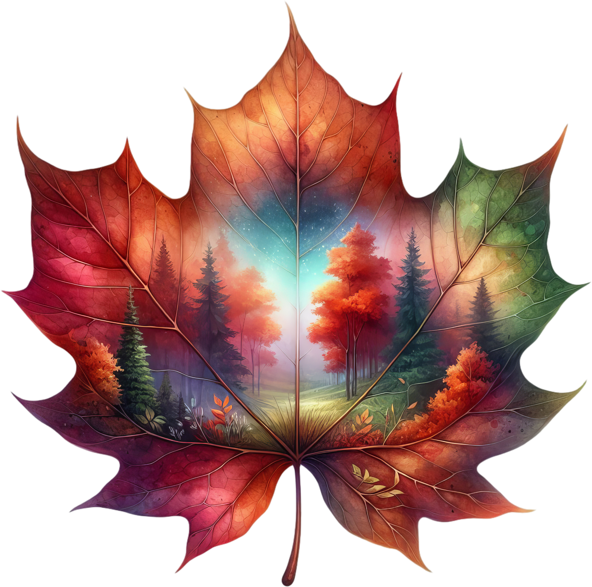 Autumn Leaves Heat Transfer