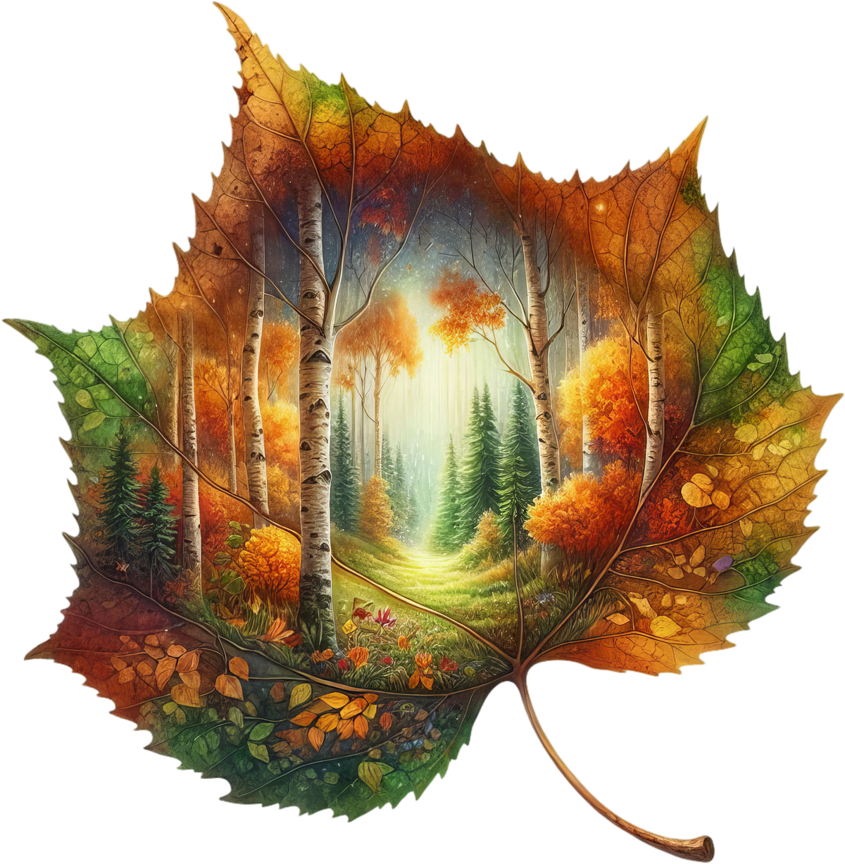 Autumn Leaves Heat Transfer