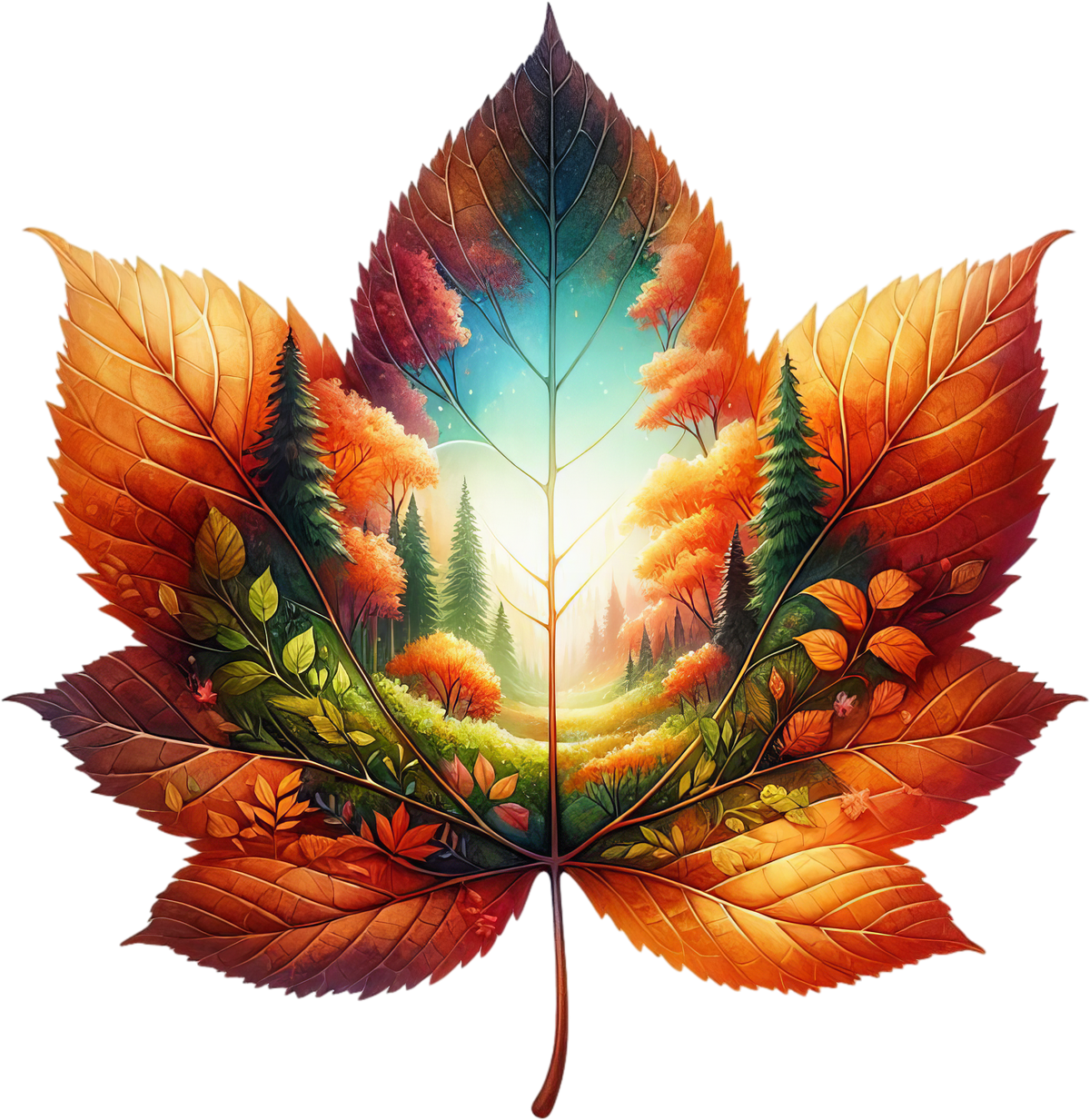 Autumn Leaves Heat Transfer