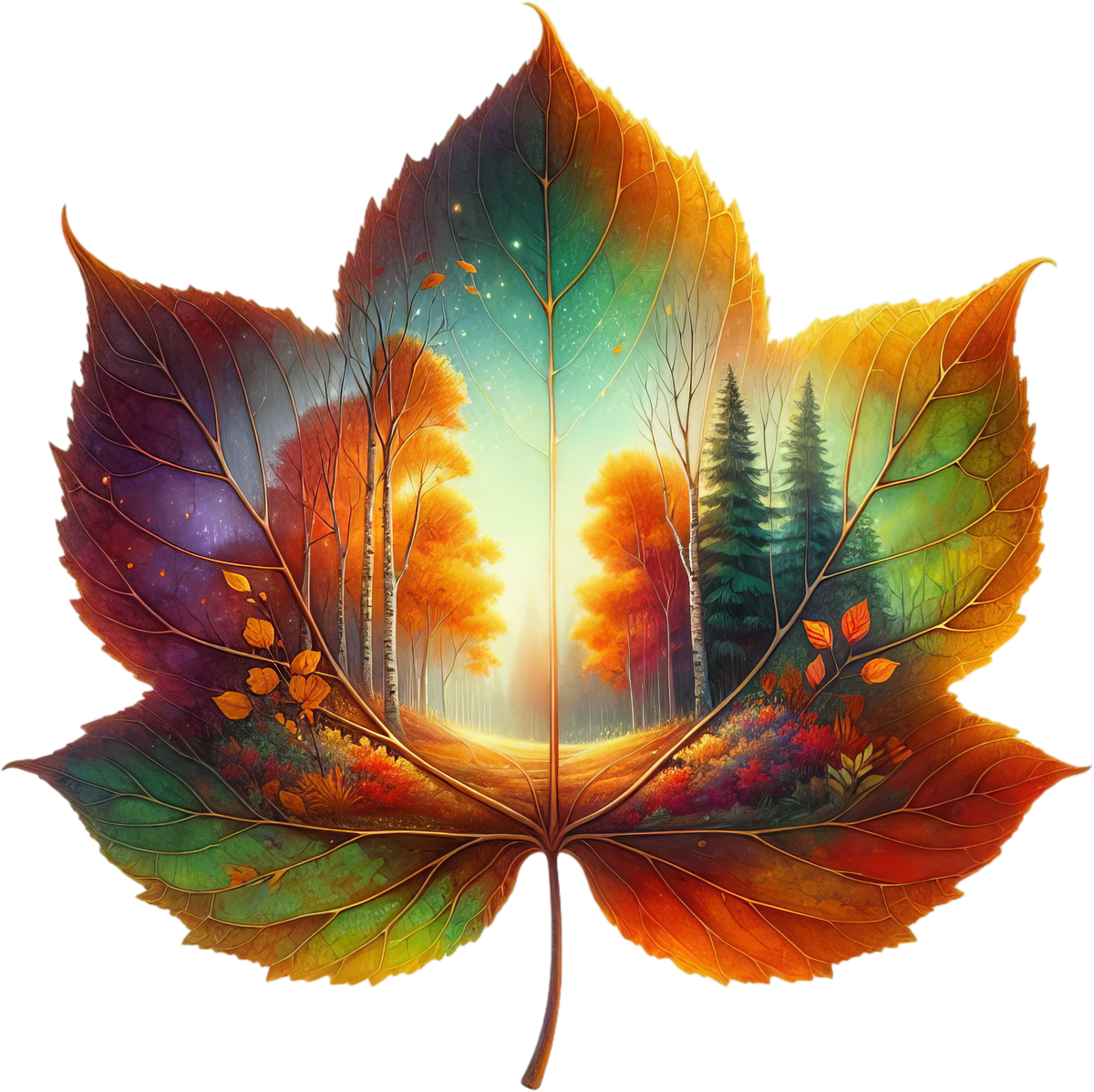 Autumn Leaves Heat Transfer