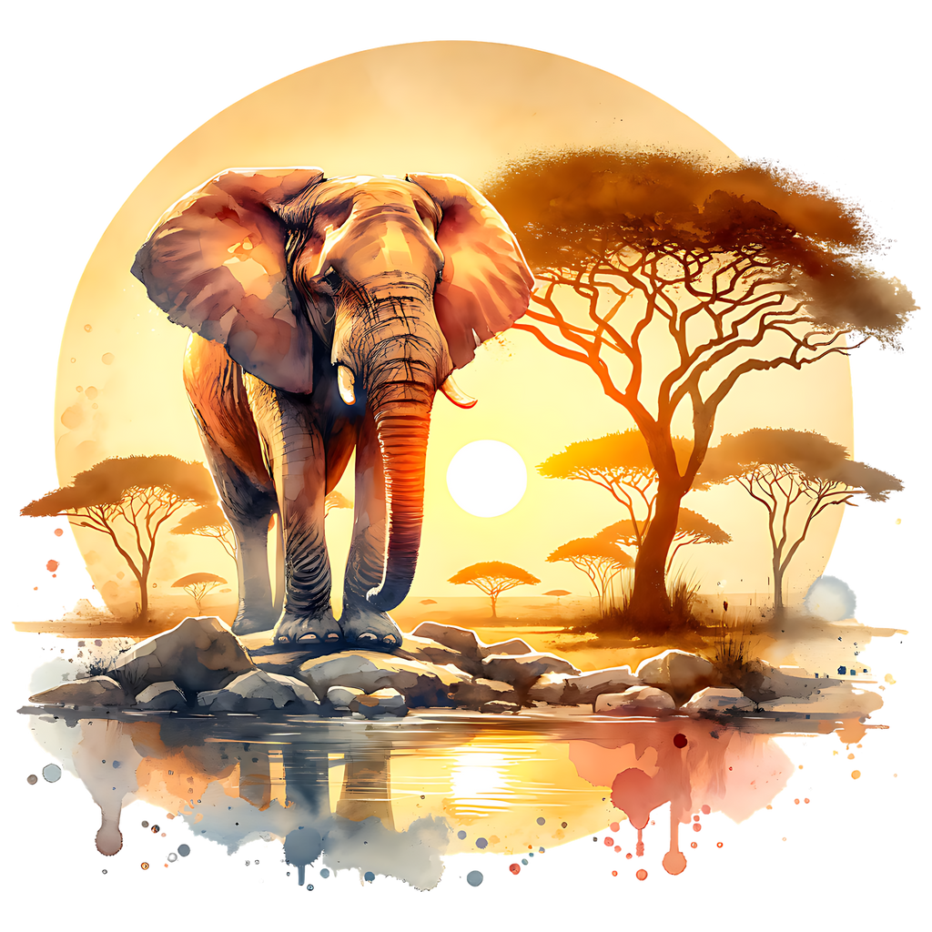 African Safari Heat Transfer