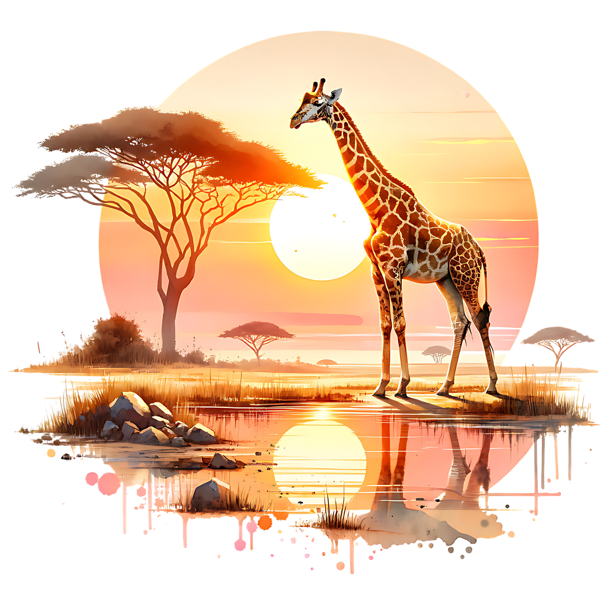 African Safari Heat Transfer