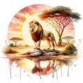 African Safari Heat Transfer