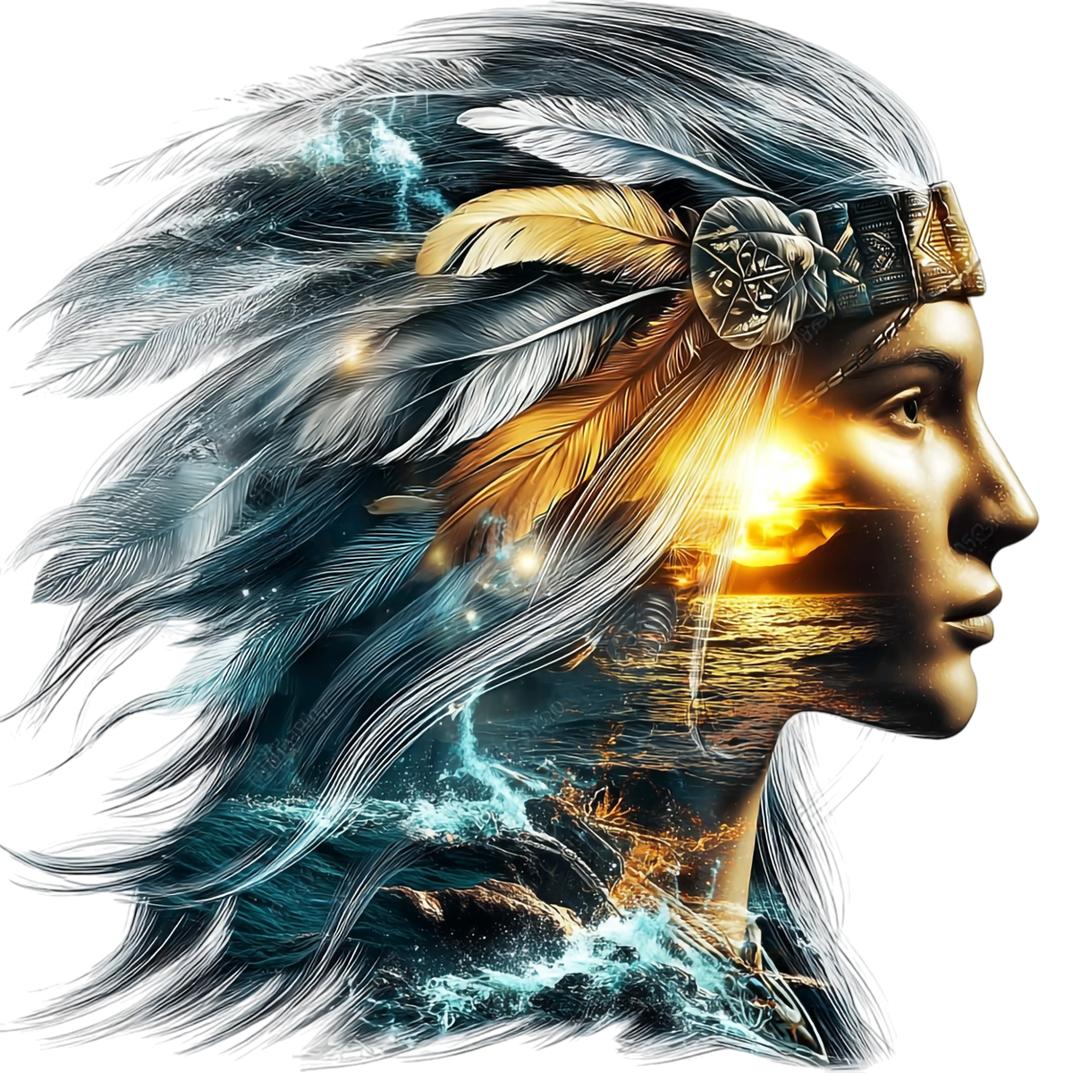 Ancestral Spirit Heat Transfer Ready to Press