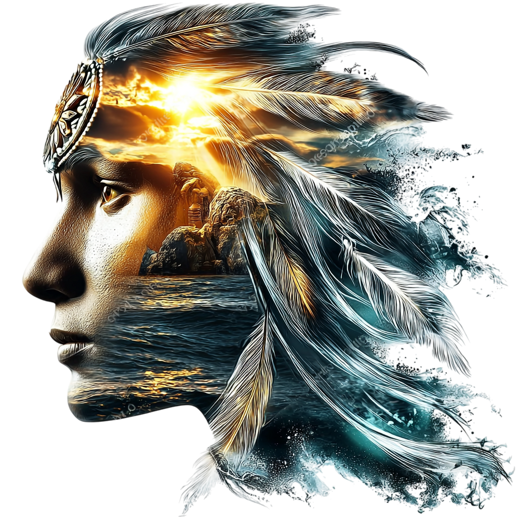 Ancestral Spirit Heat Transfer Ready to Press