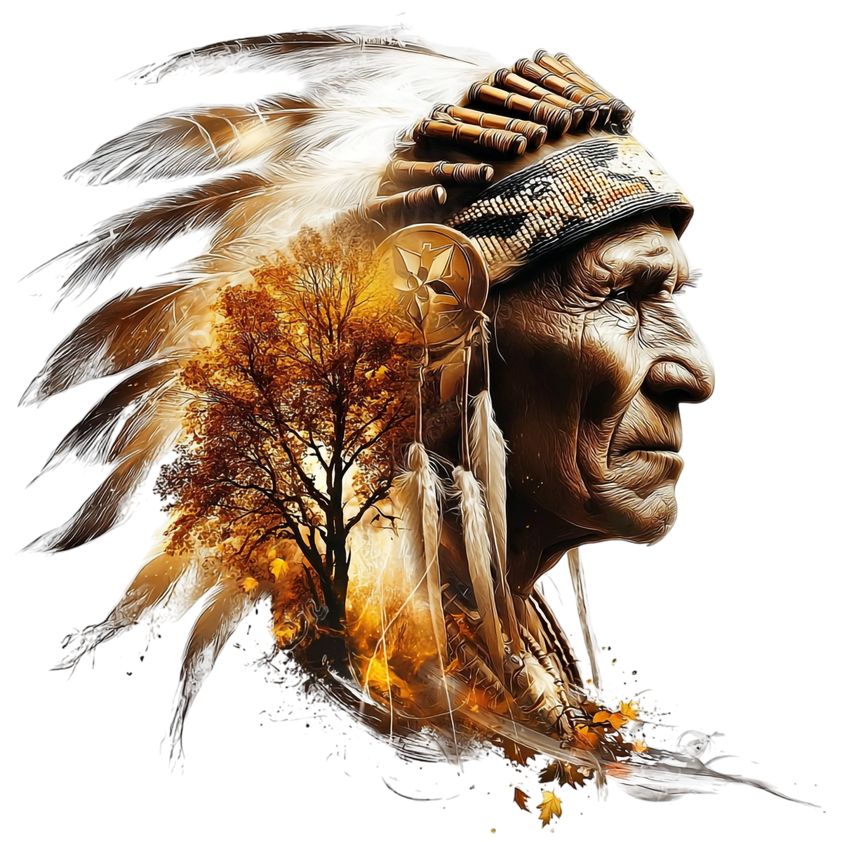 Ancestral Spirit Heat Transfer Ready to Press