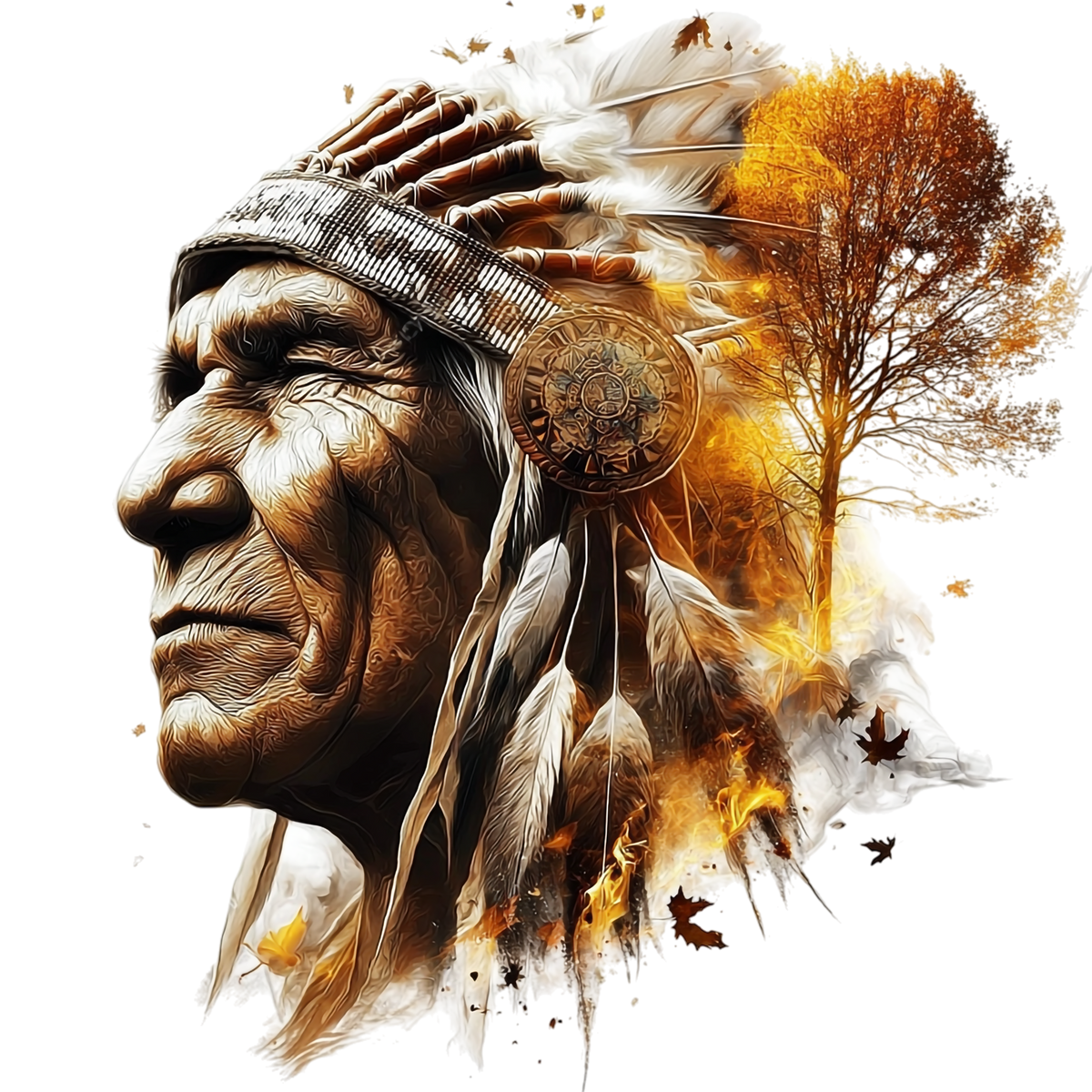 Ancestral Spirit Heat Transfer Ready to Press