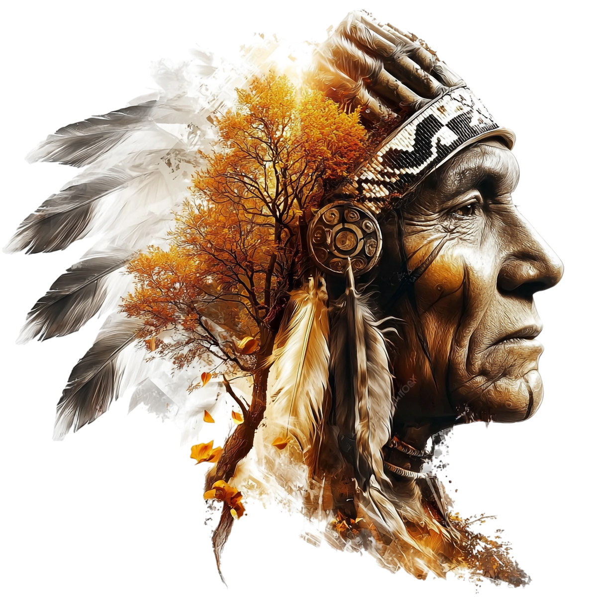Ancestral Spirit Heat Transfer Ready to Press