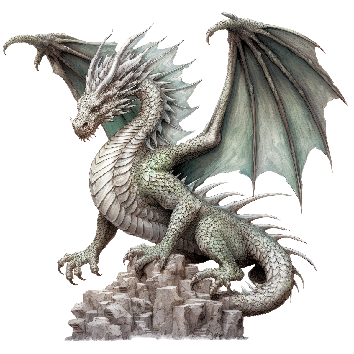 Fantasy Dragons Heat Transfer