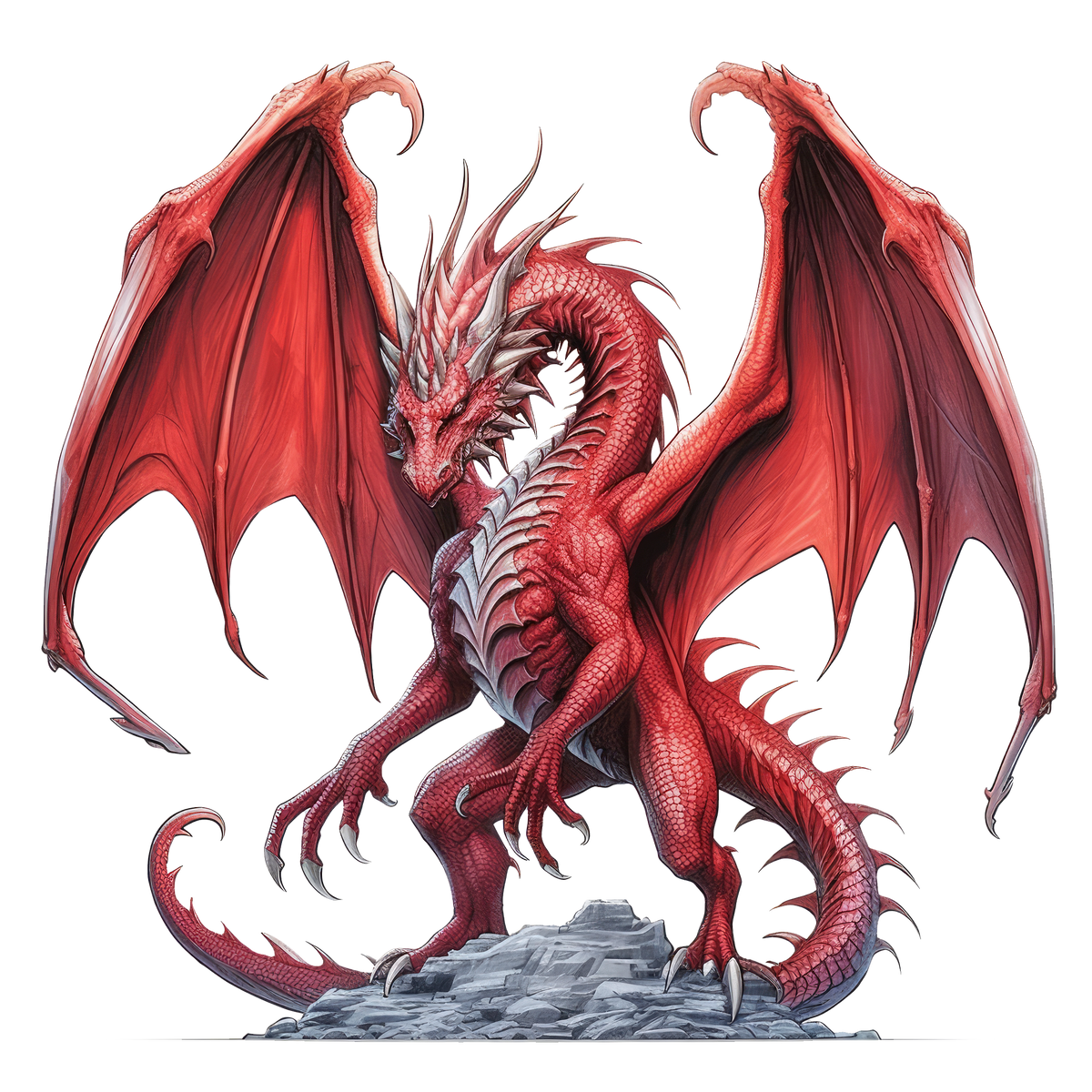 Fantasy Dragons Heat Transfer