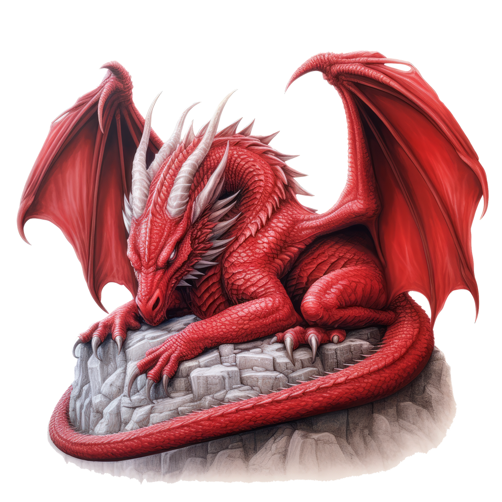 Fantasy Dragons Heat Transfer