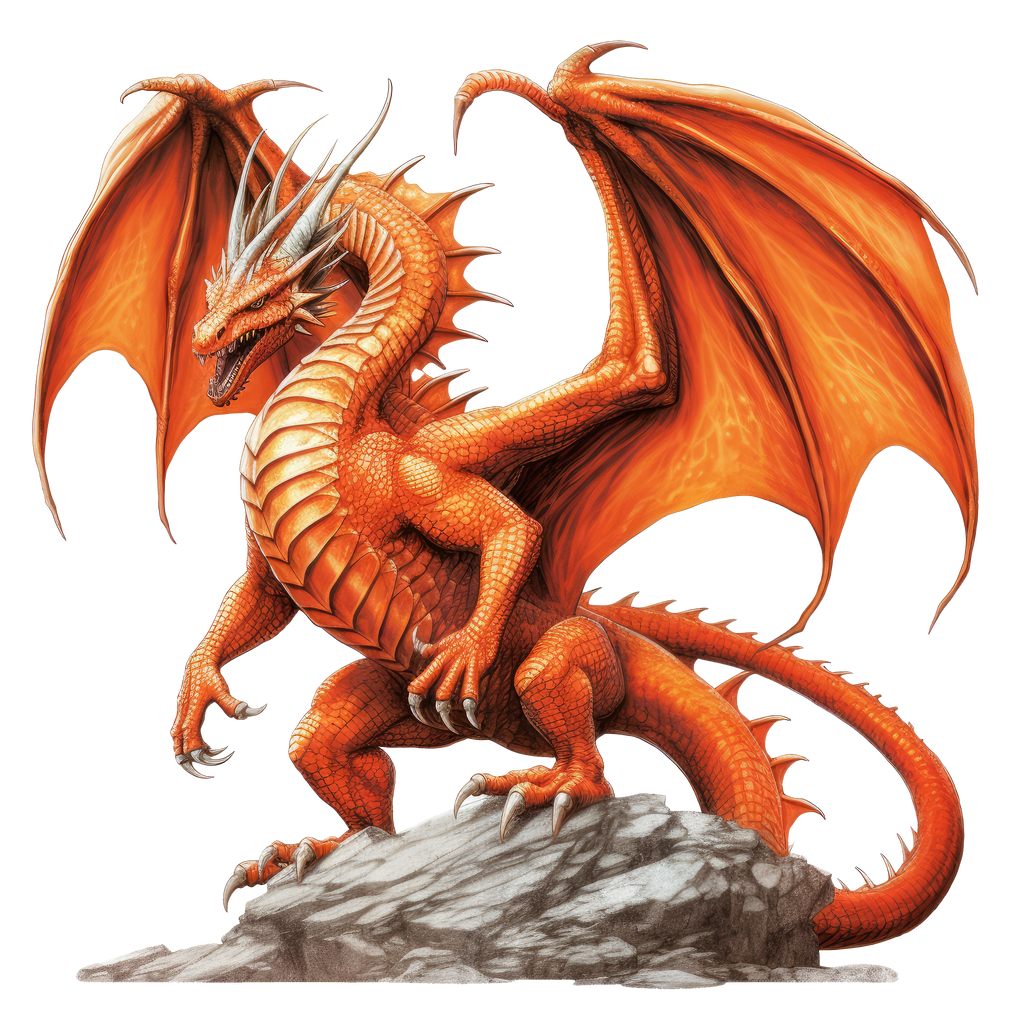 Fantasy Dragons Heat Transfer