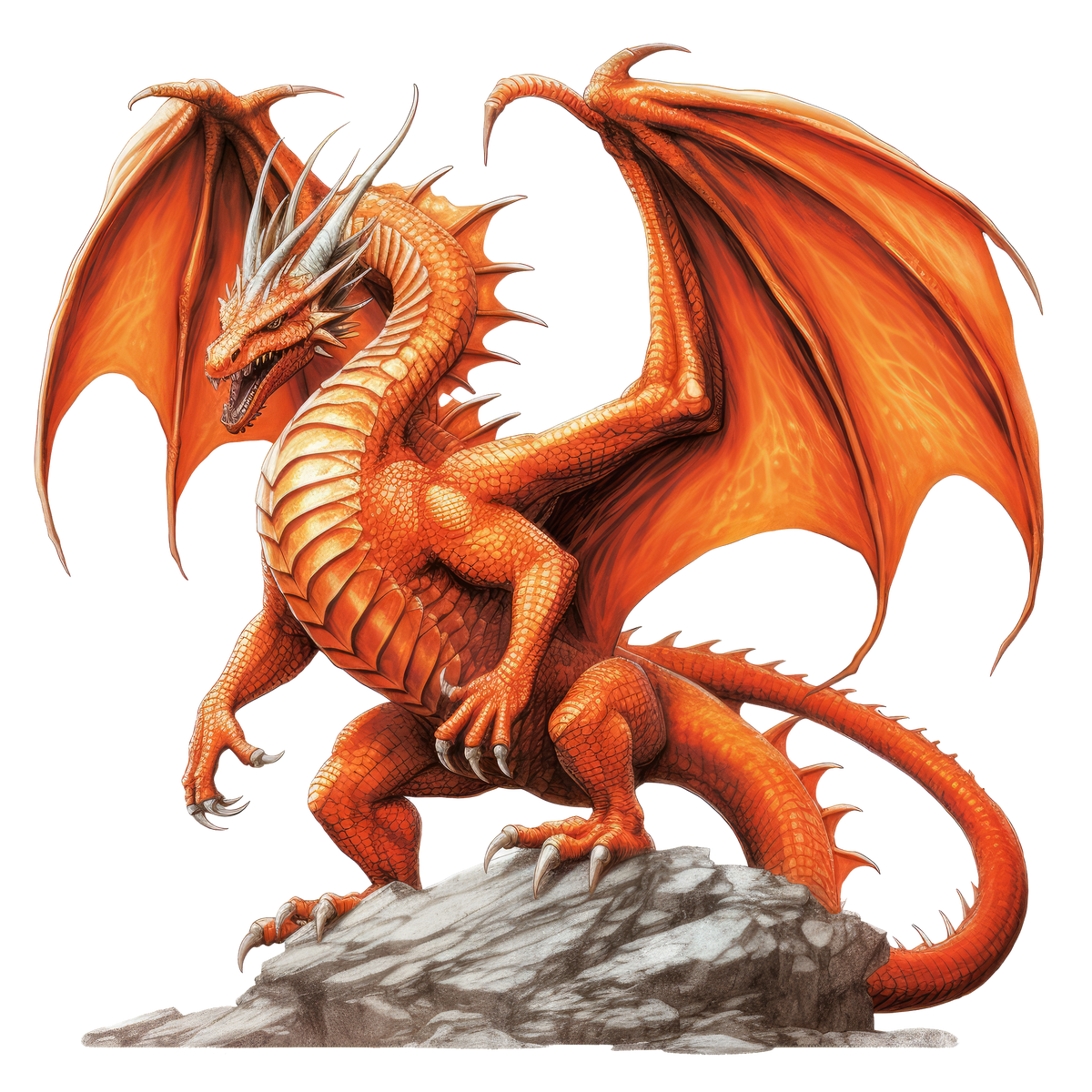 Fantasy Dragons Heat Transfer