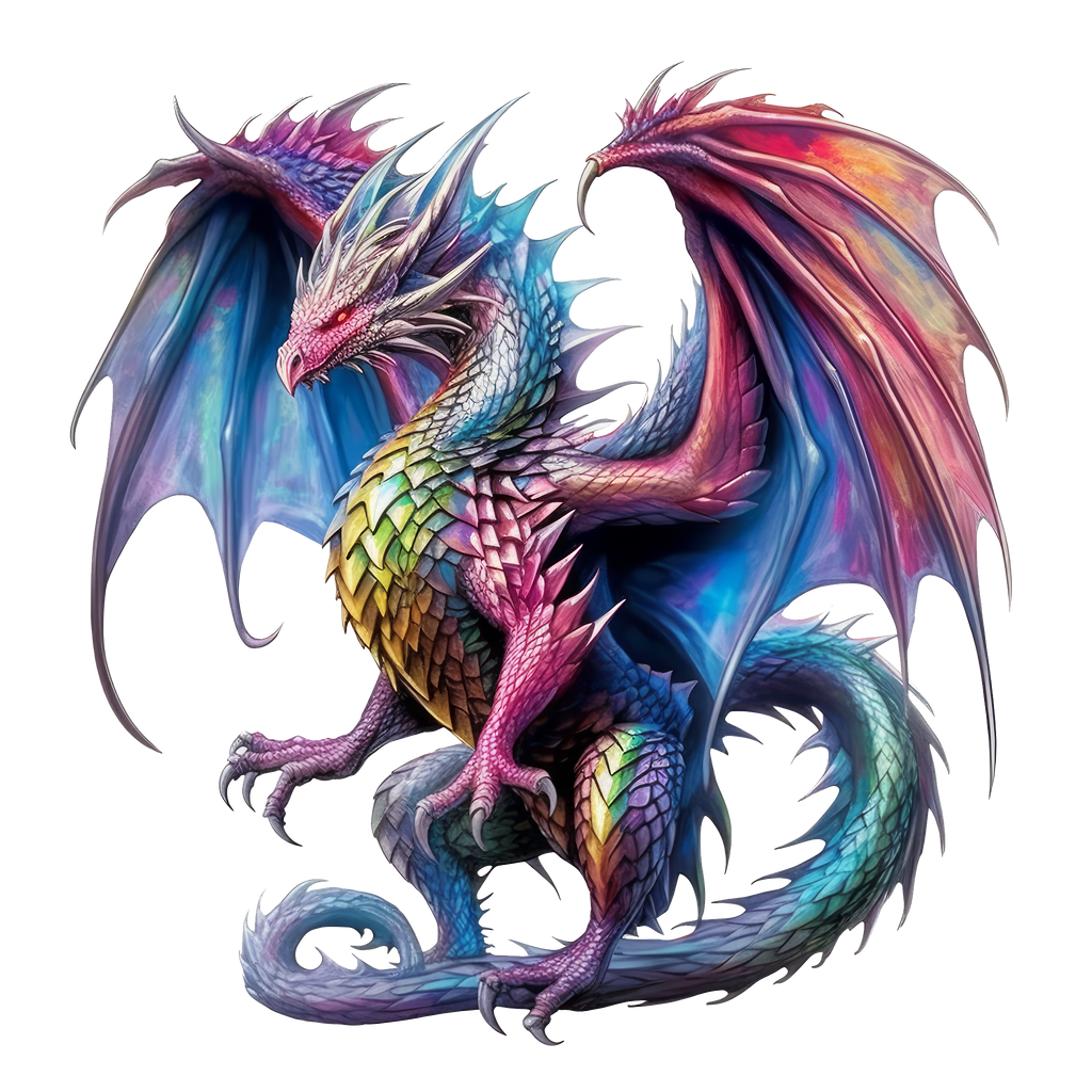Fantasy Dragons Heat Transfer