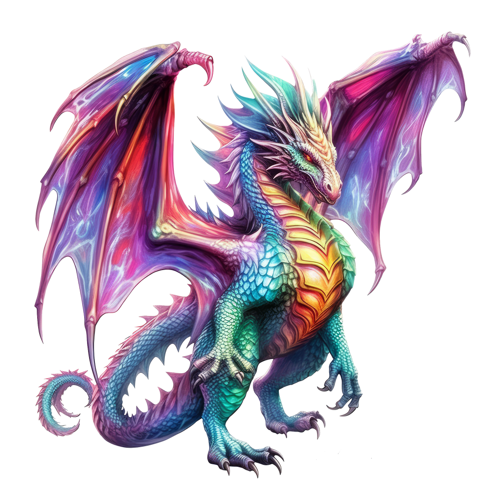 Fantasy Dragons Heat Transfer