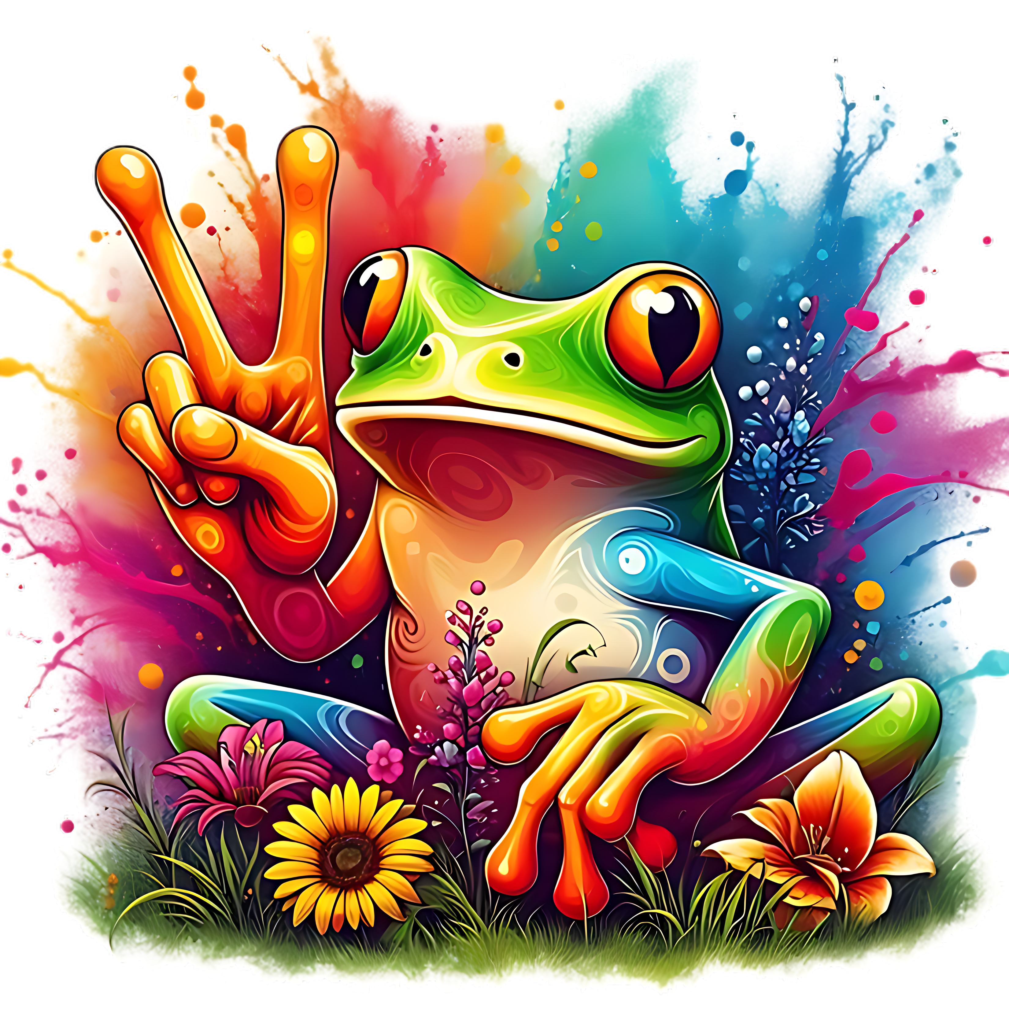 Peace Frog Heat Transfer