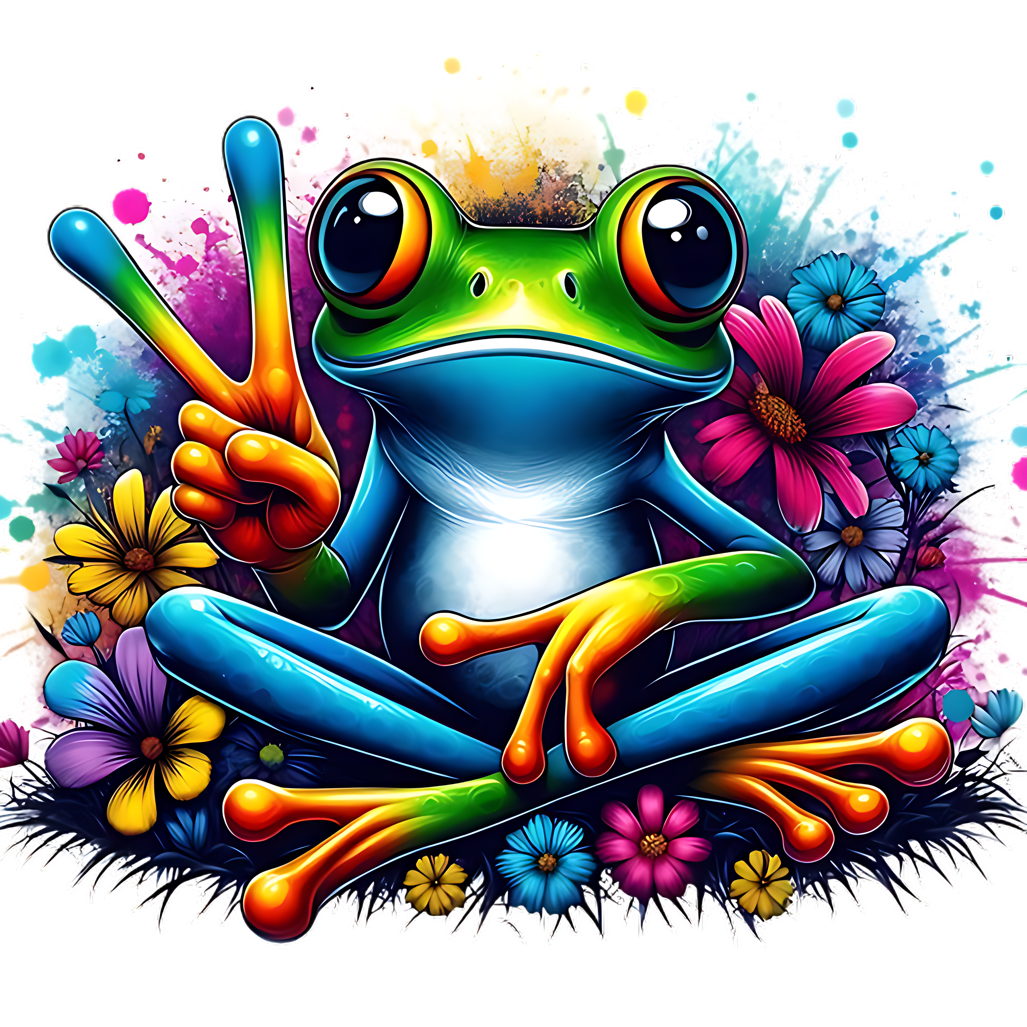 Peace Frog Heat Transfer