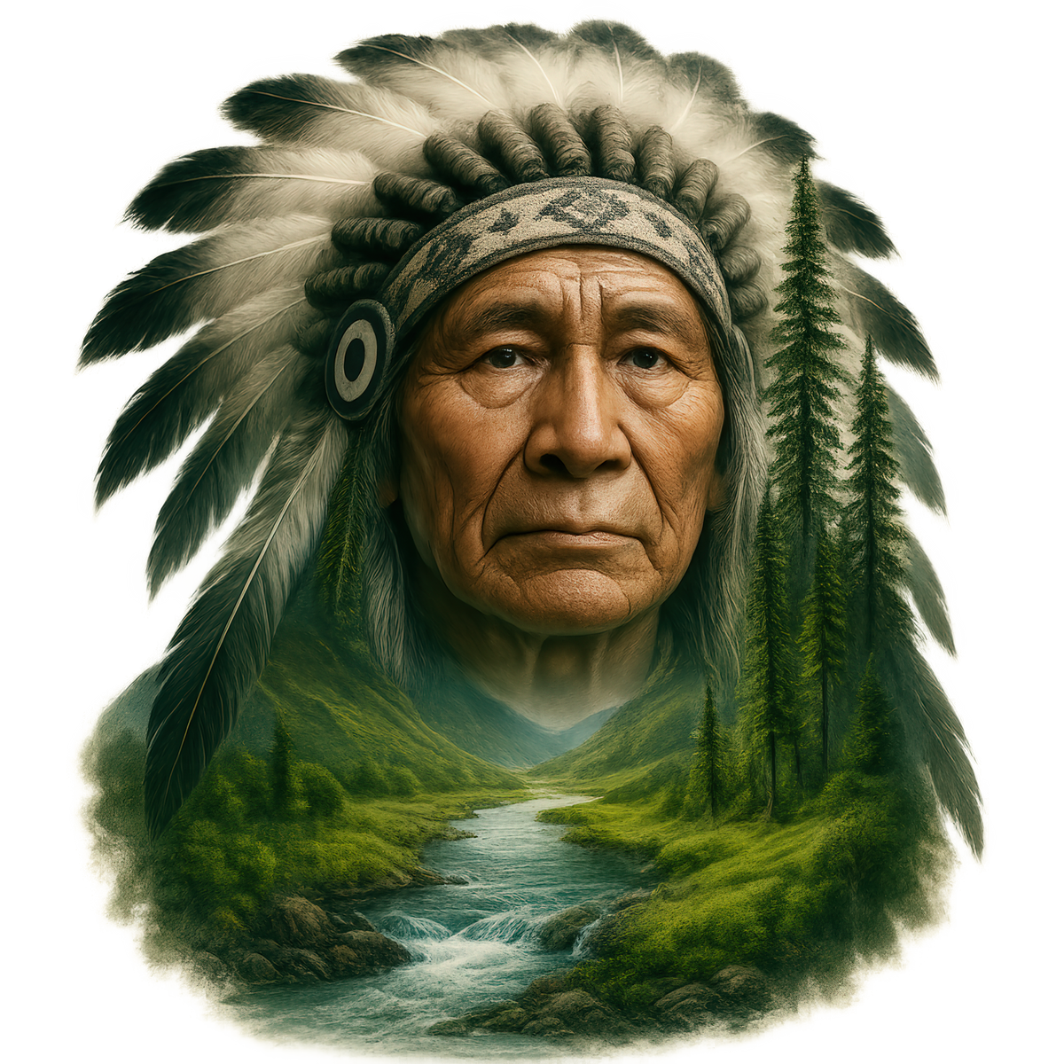 Native Chiefs Heat Transfer
