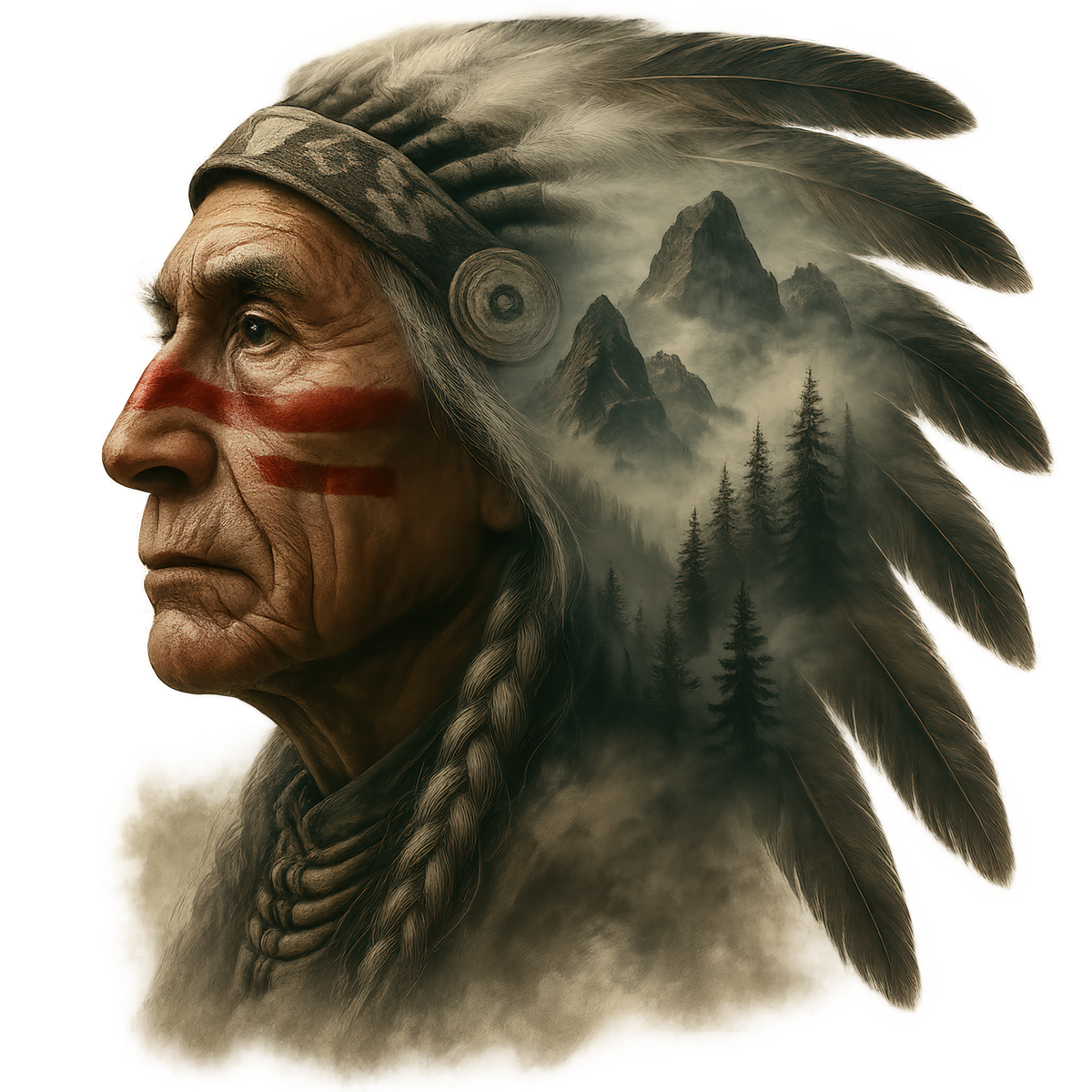 Native Chiefs Heat Transfer