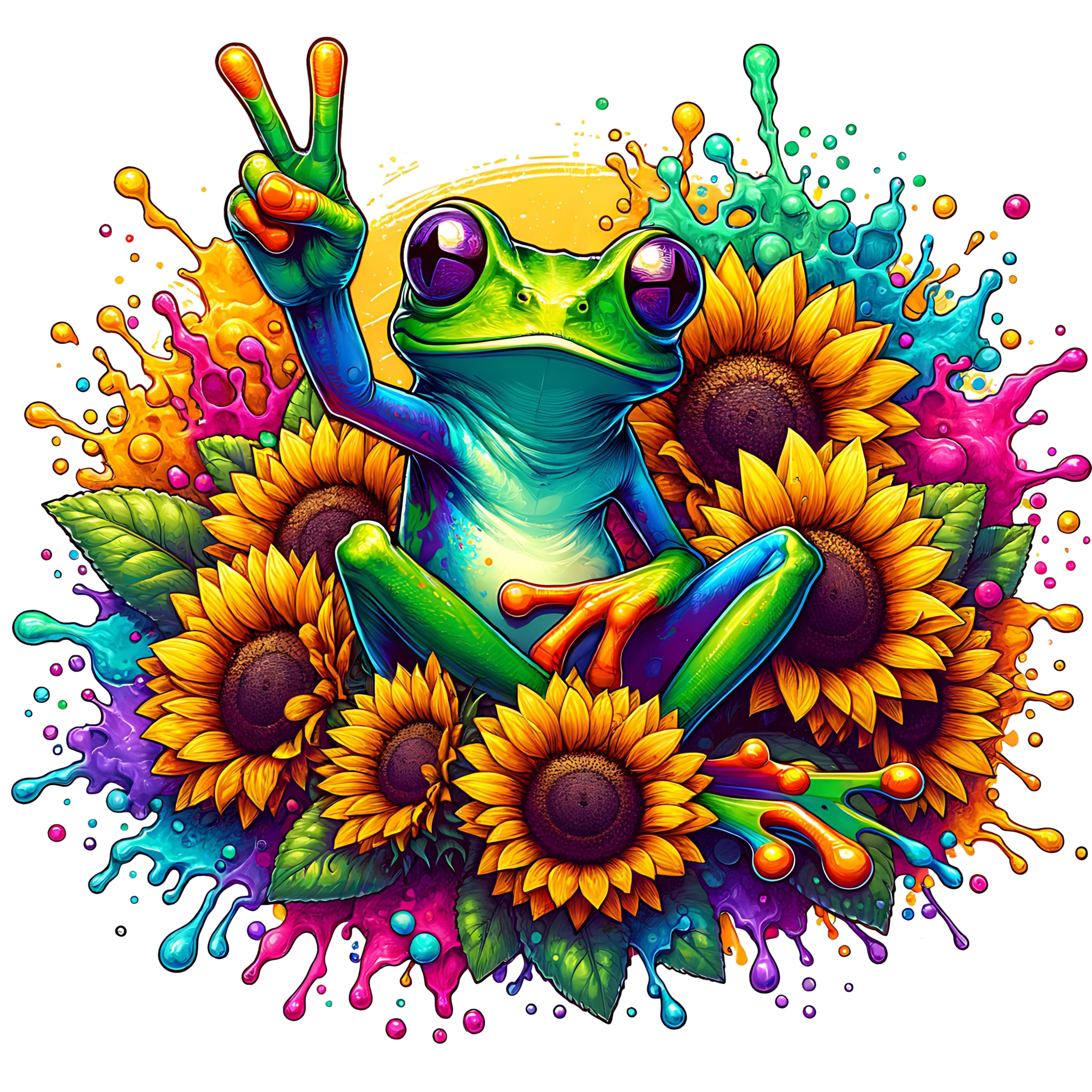 Peace Frog Heat Transfer