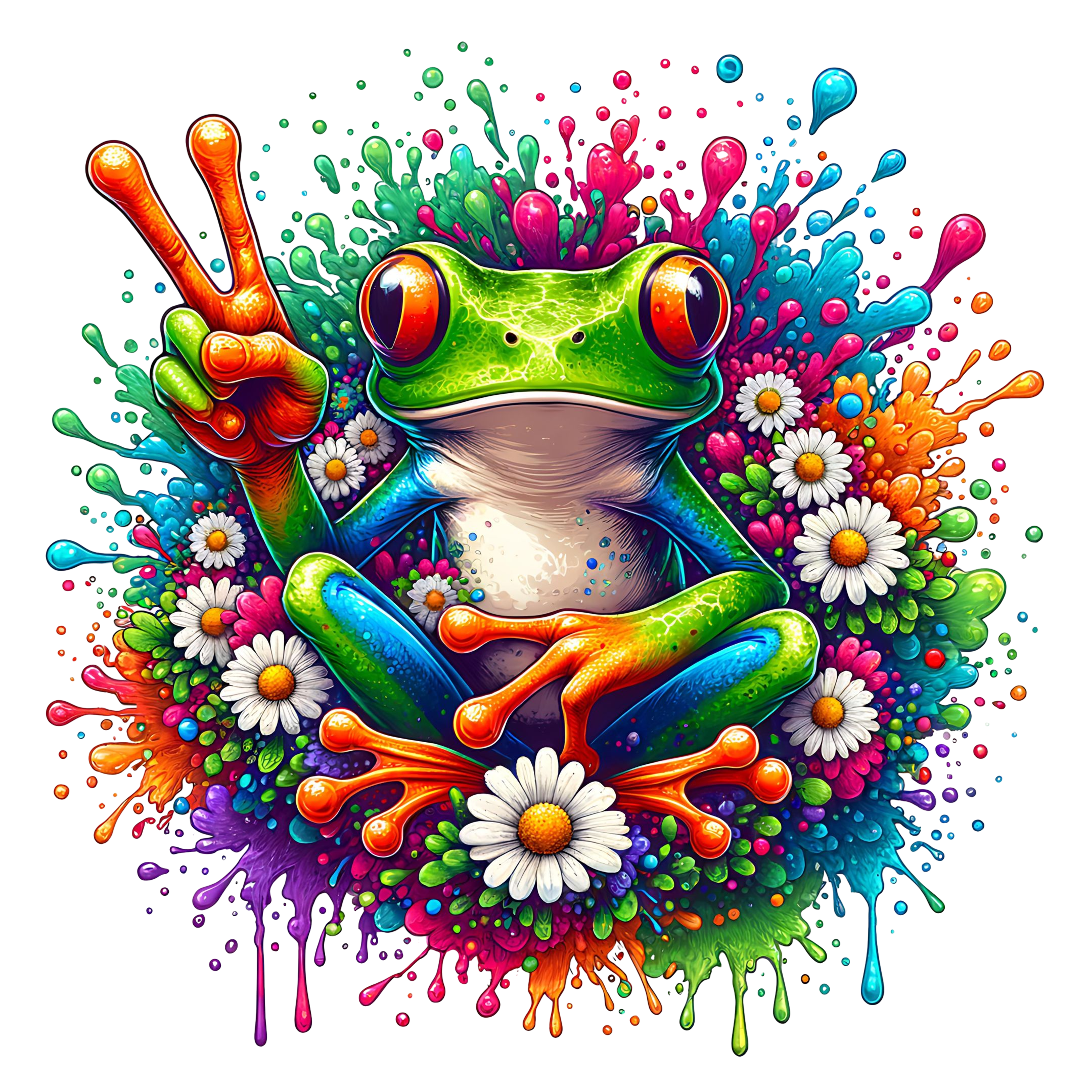 Peace Frog Heat Transfer