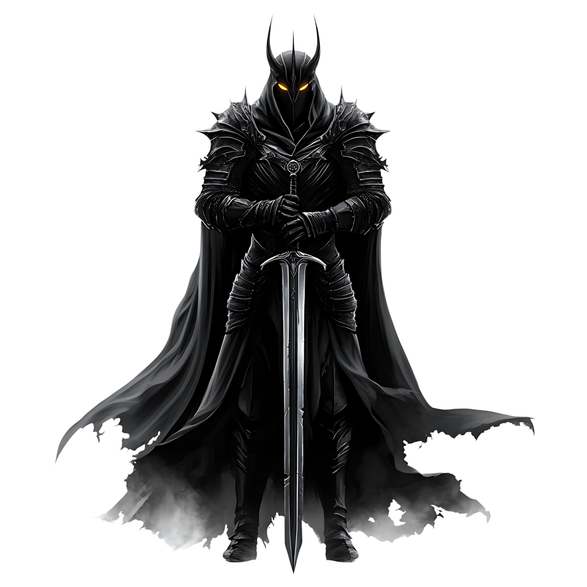 Evil Gothic Knights Heat Transfer