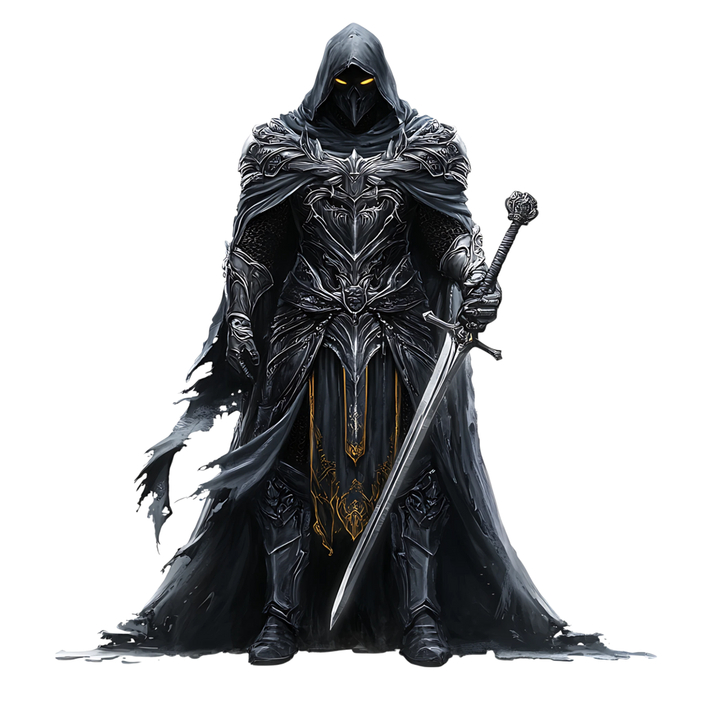 Evil Gothic Knights Heat Transfer