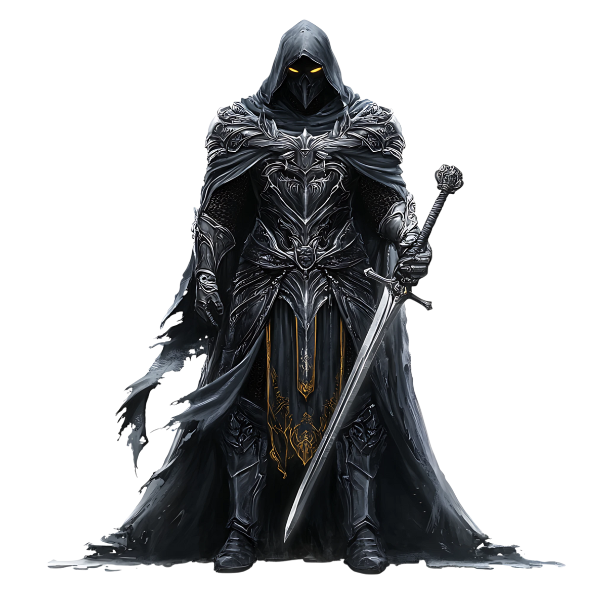 Evil Gothic Knights Heat Transfer