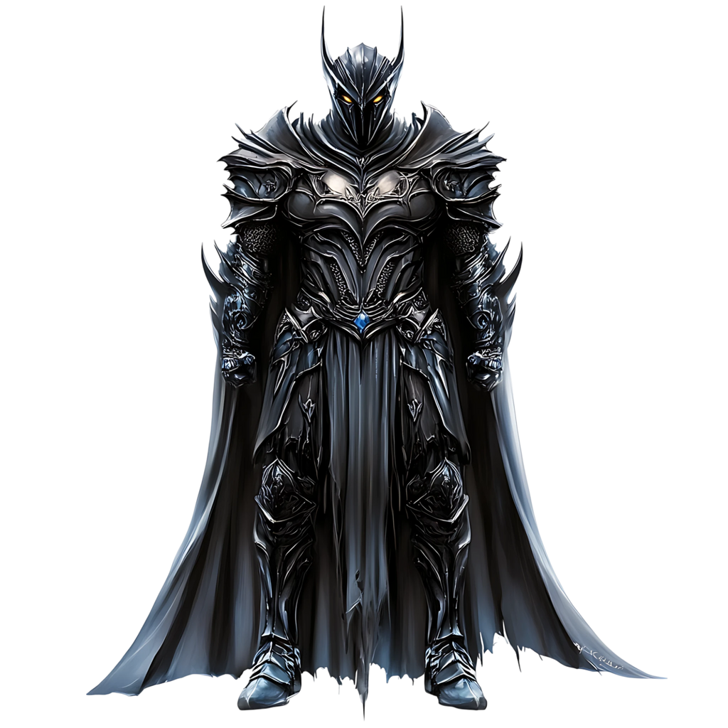Evil Gothic Knights Heat Transfer