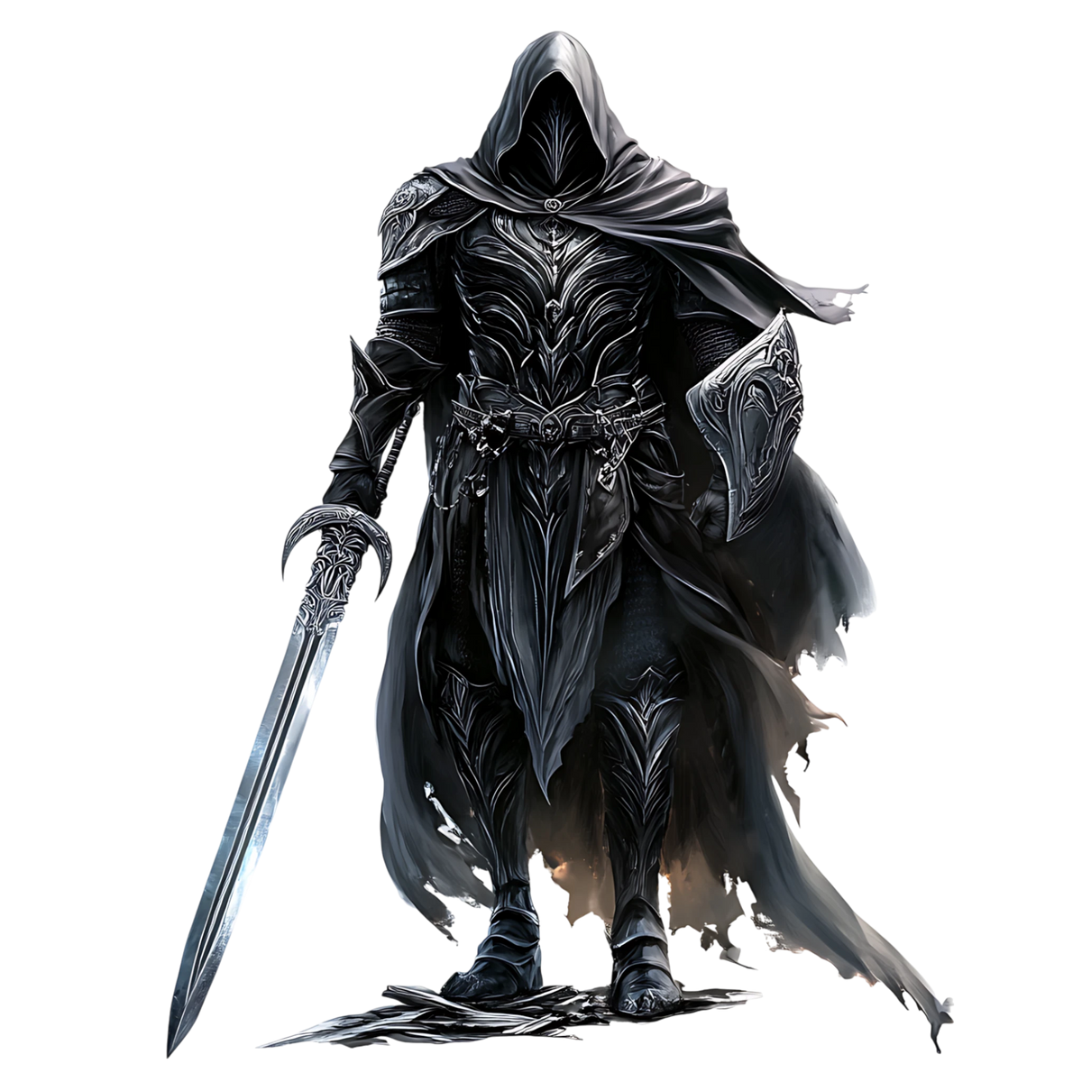 Evil Gothic Knights Heat Transfer