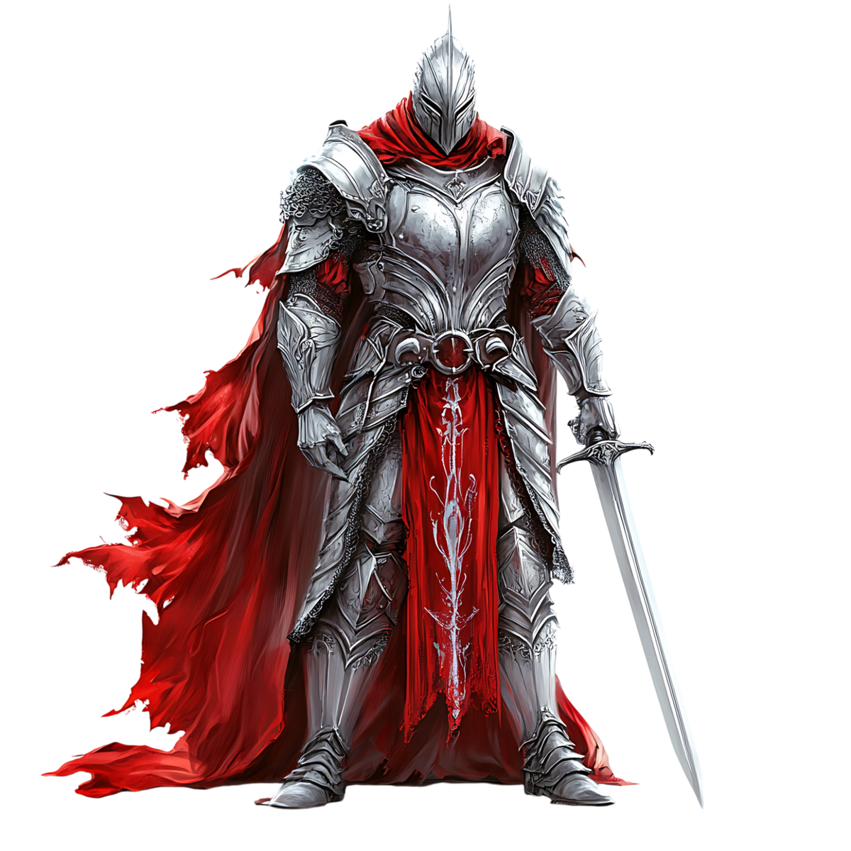 Evil Gothic Knights Heat Transfer