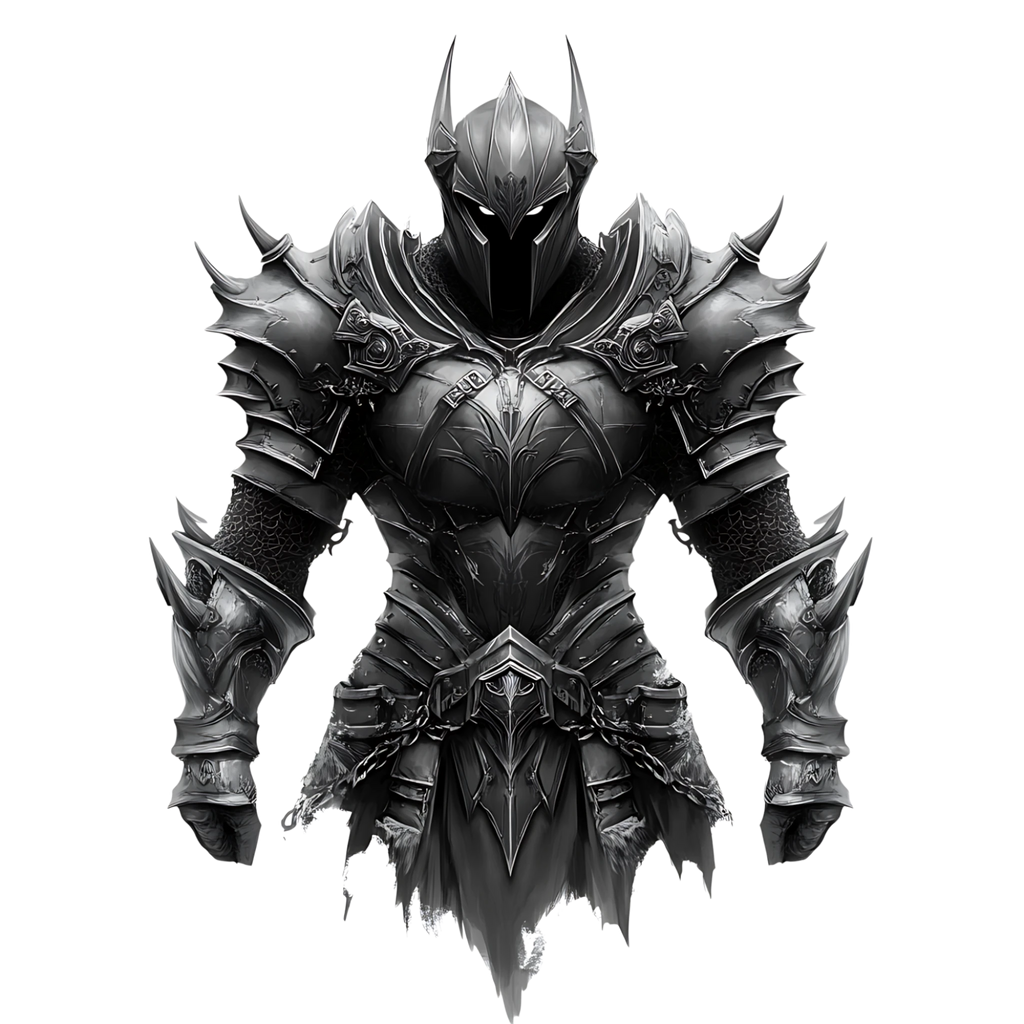 Evil Gothic Knights Heat Transfer