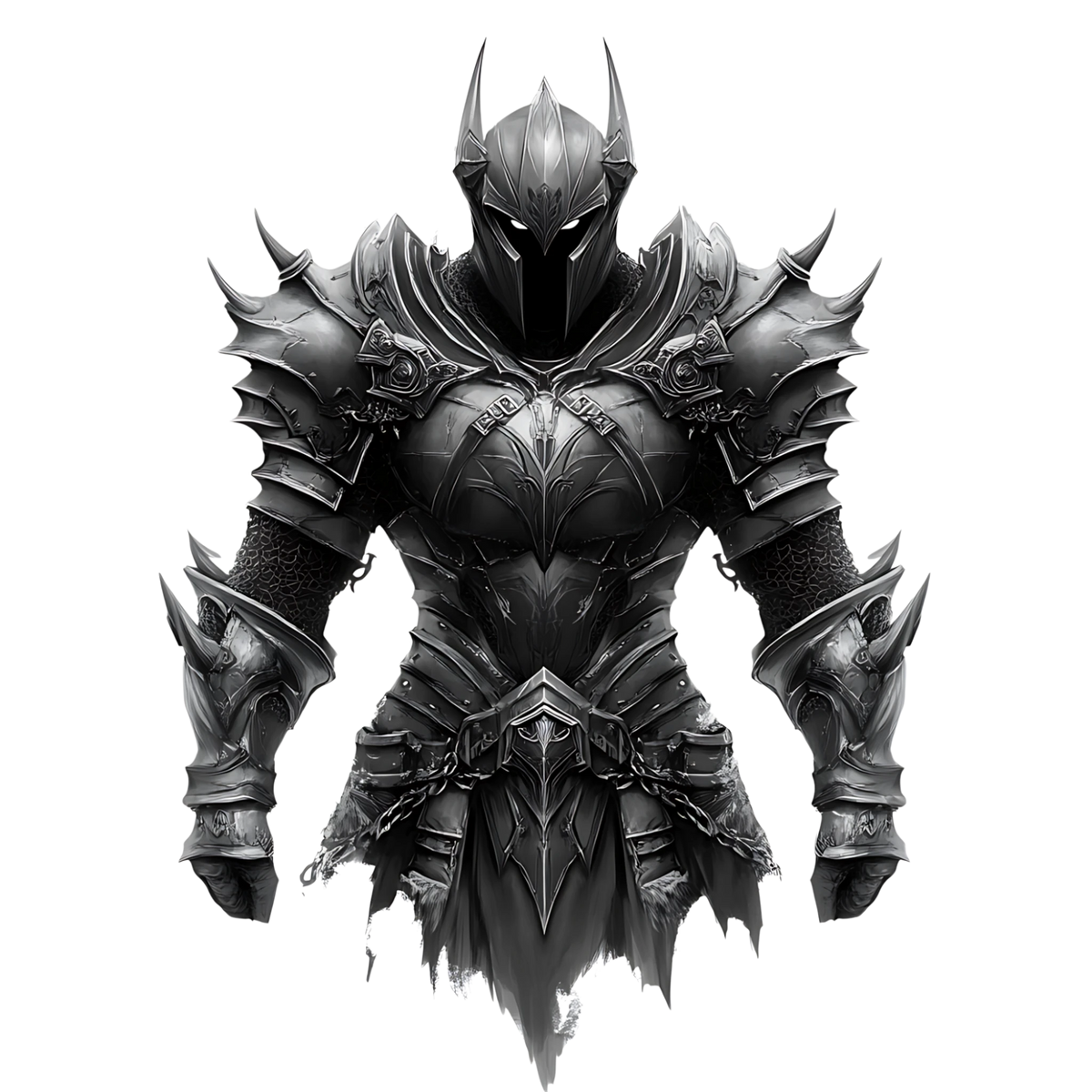 Evil Gothic Knights Heat Transfer