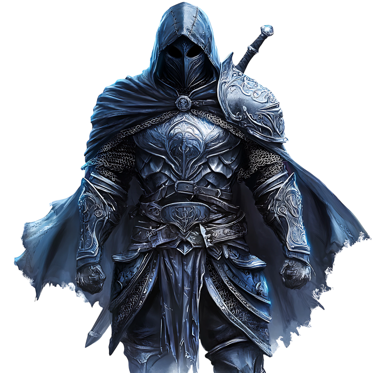 Evil Gothic Knights Heat Transfer