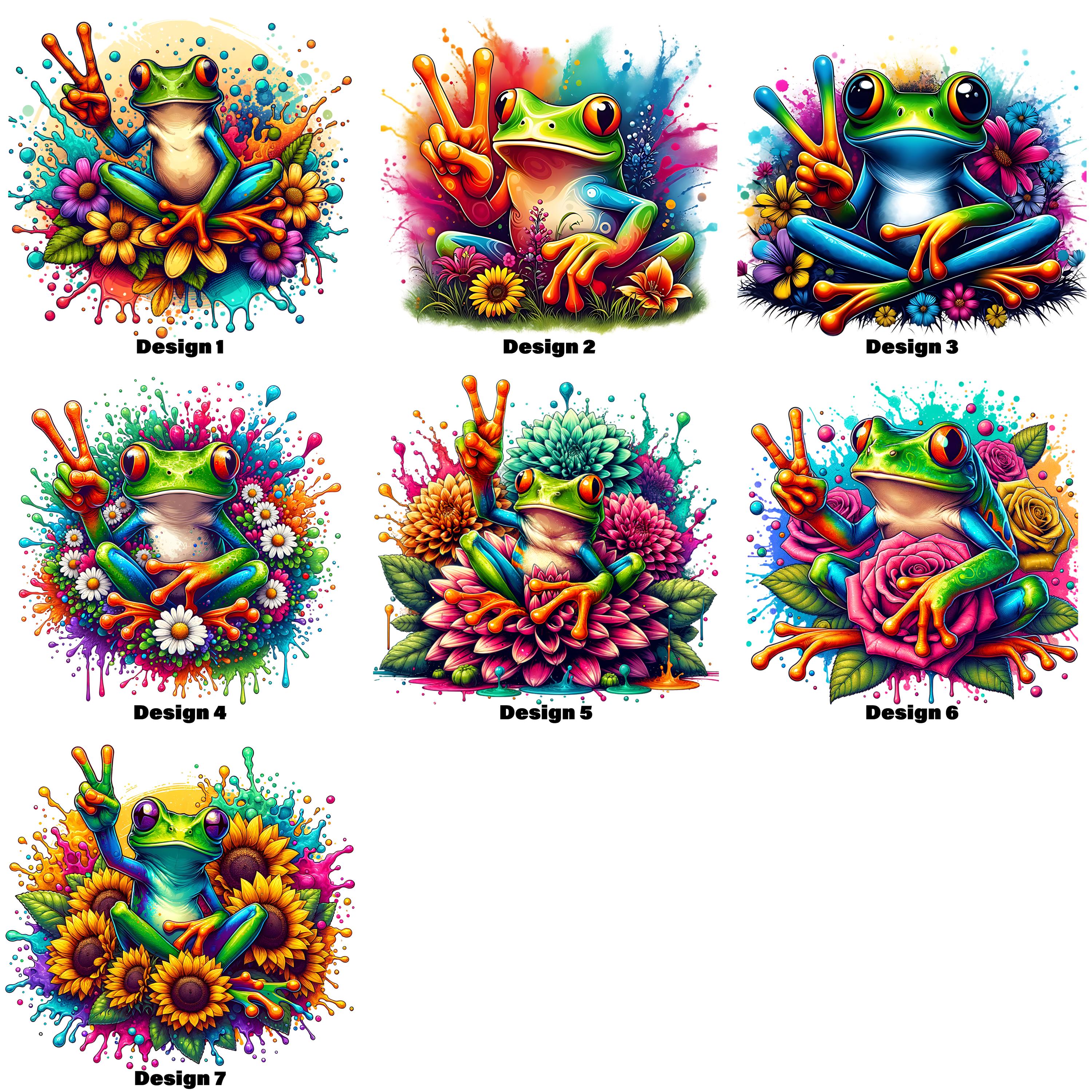 Peace Frog Heat Transfer